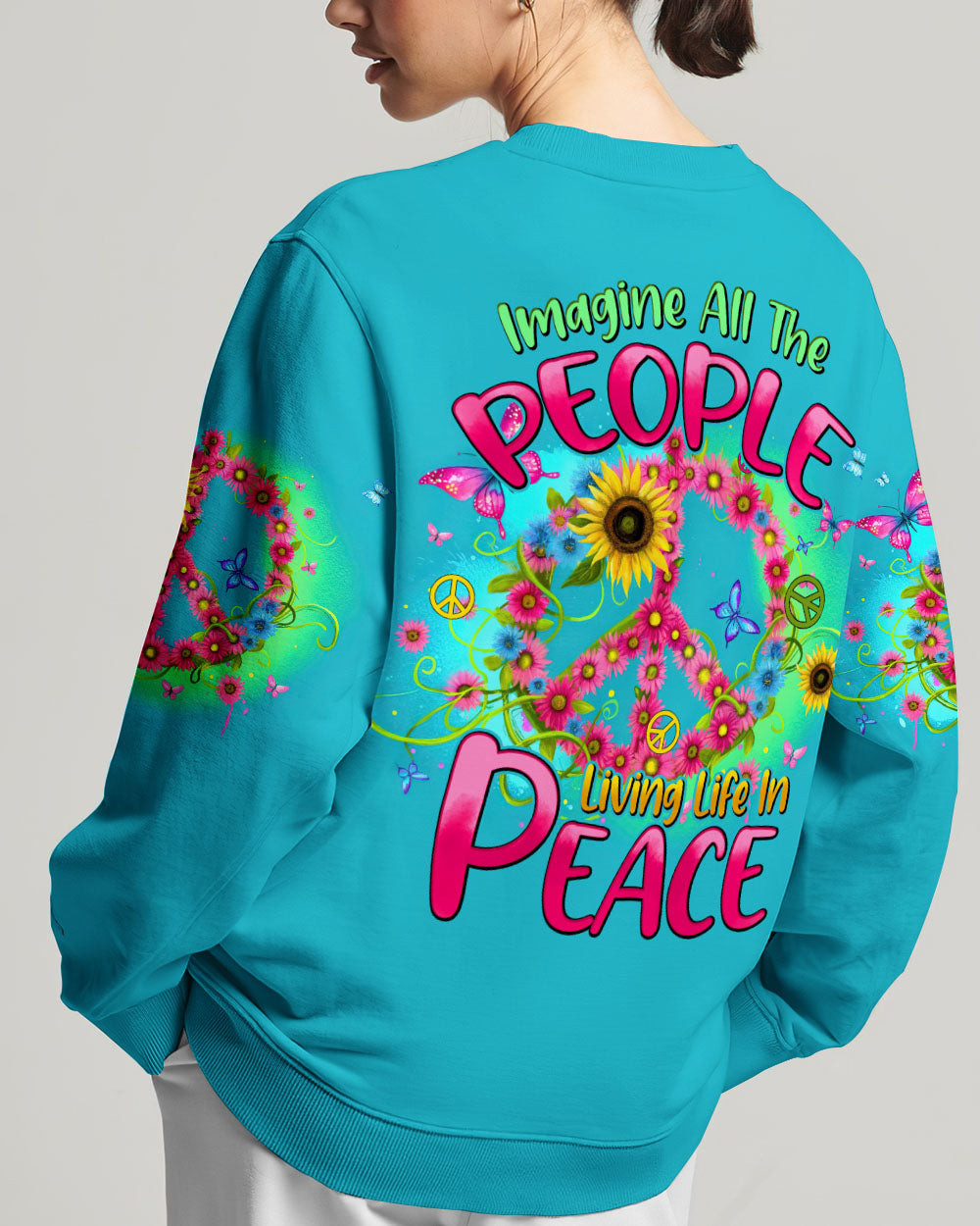 IMAGINE ALL THE PEOPLE LIVING LIFE IN PEACE ALL OVER PRINT - TYHI2404242