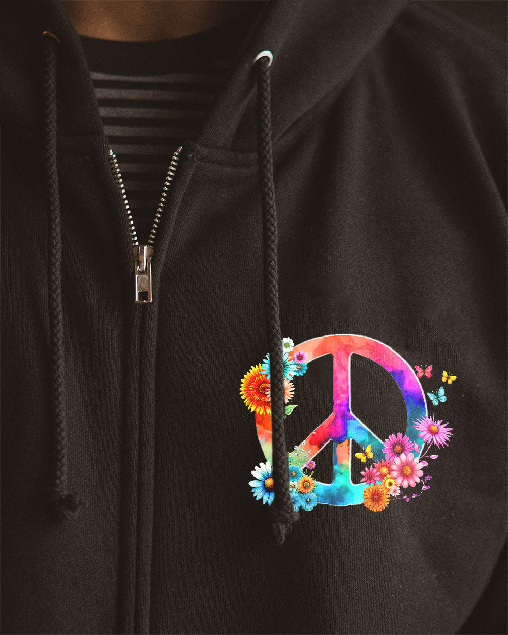 HIPPIE SOUL BUTTERFLIES ALL OVER PRINT - TYHI2606242