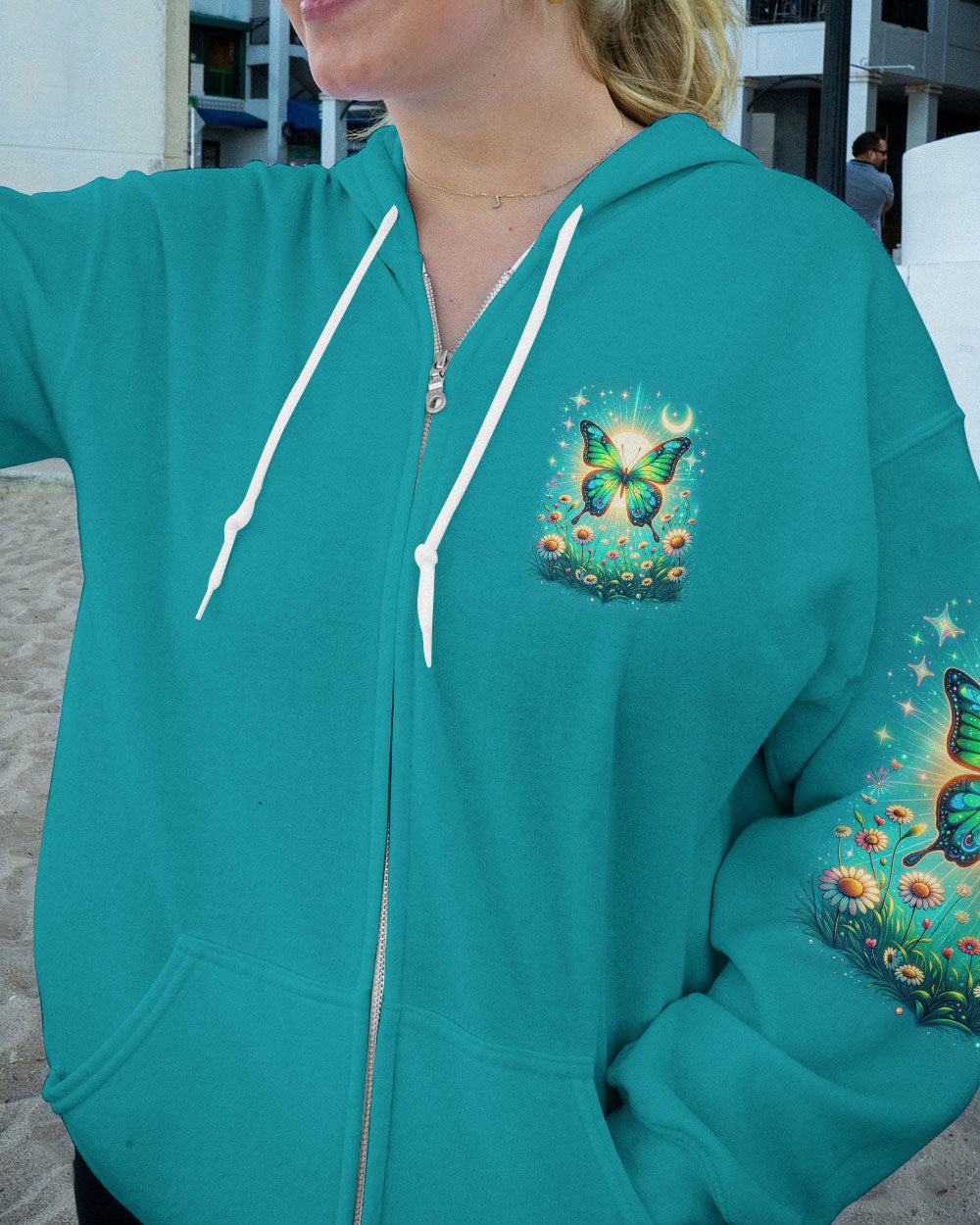 I BELIEVE THERE ARE ANGELS AMONG US BUTTERFLY ALL OVER PRINT - TYHI2903242