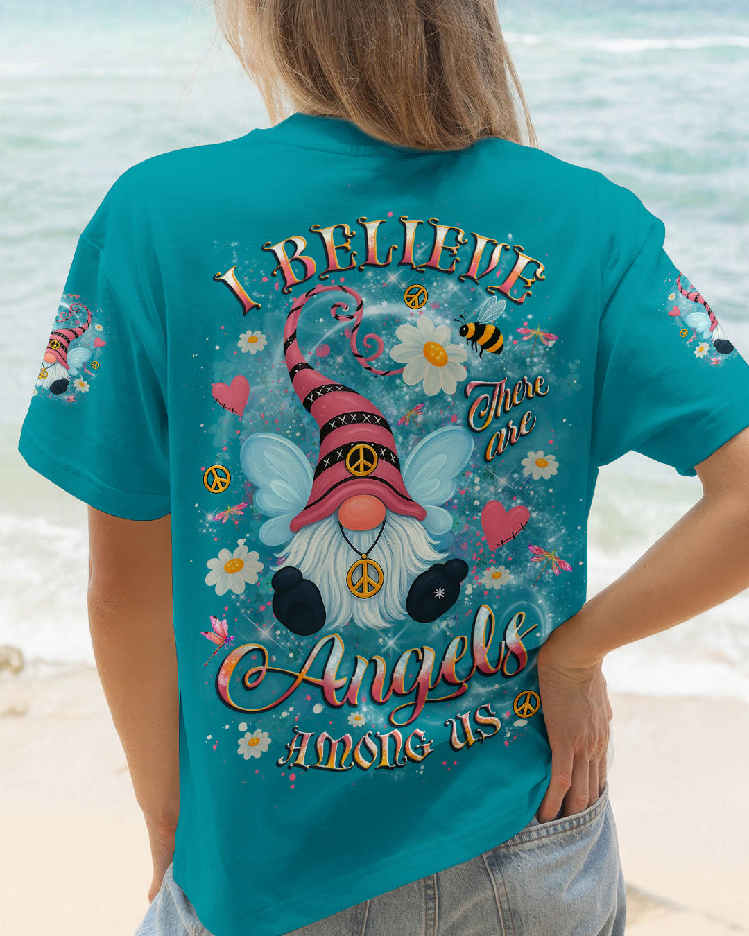 I BELIEVE THERE ARE ANGELS AMONG US ALL OVER PRINT - YHLT2107252