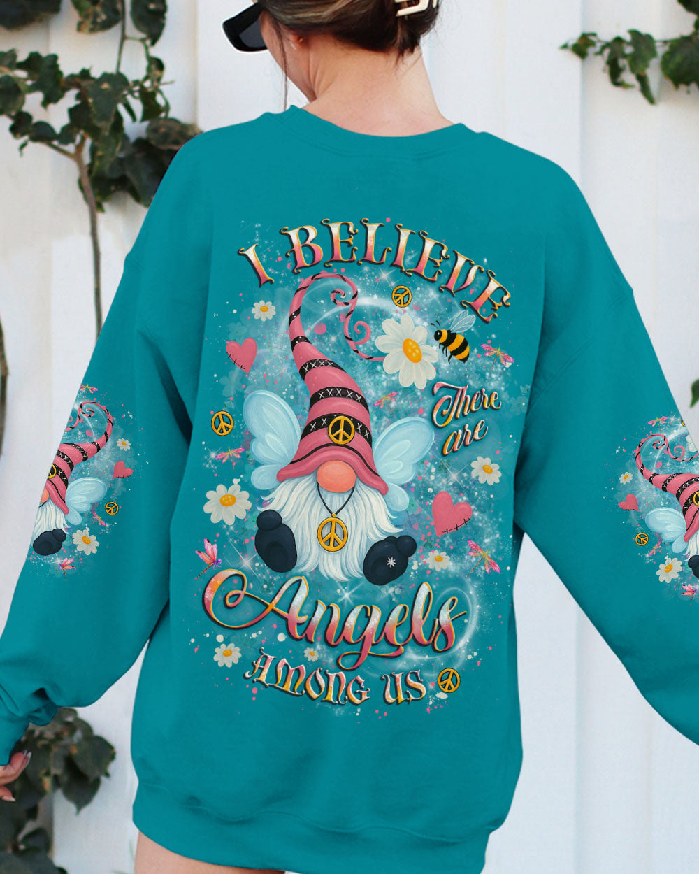 I BELIEVE THERE ARE ANGELS AMONG US ALL OVER PRINT - YHLT2107252