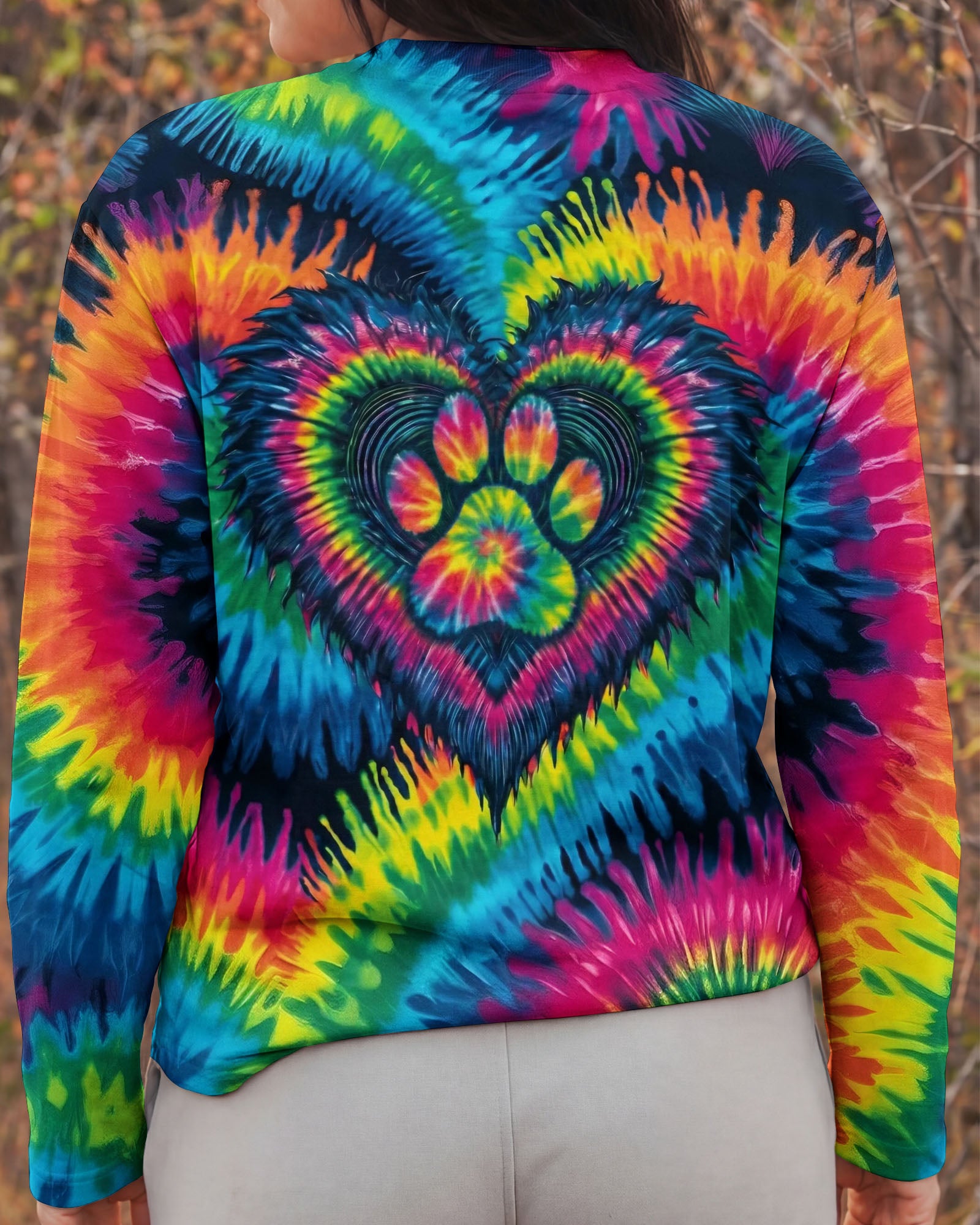 HEART PAW COLORFUL ALL OVER PRINT - TYLN0203263
