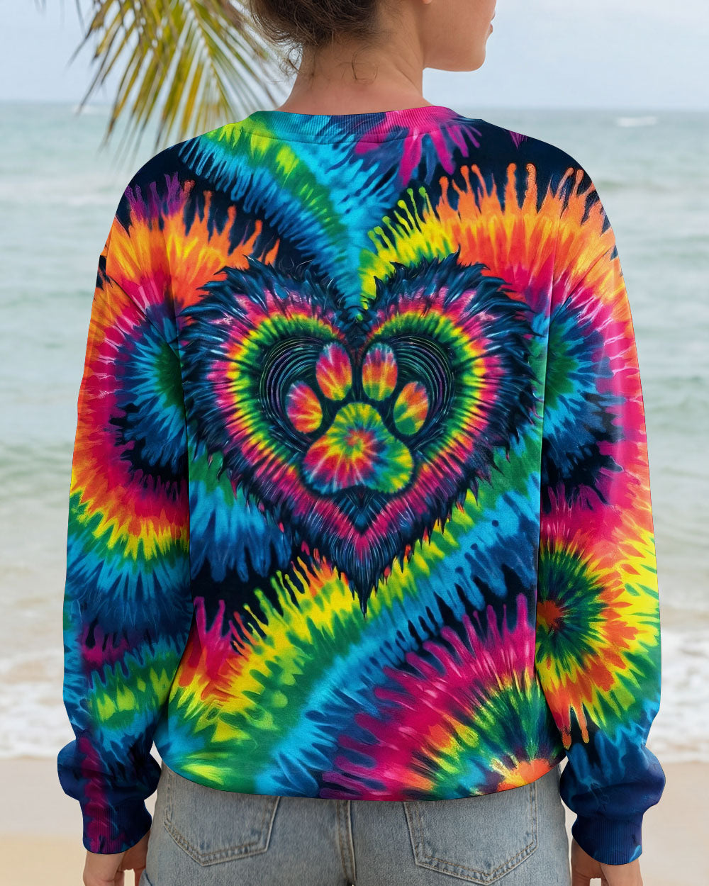 HEART PAW COLORFUL ALL OVER PRINT - TYLN0203263