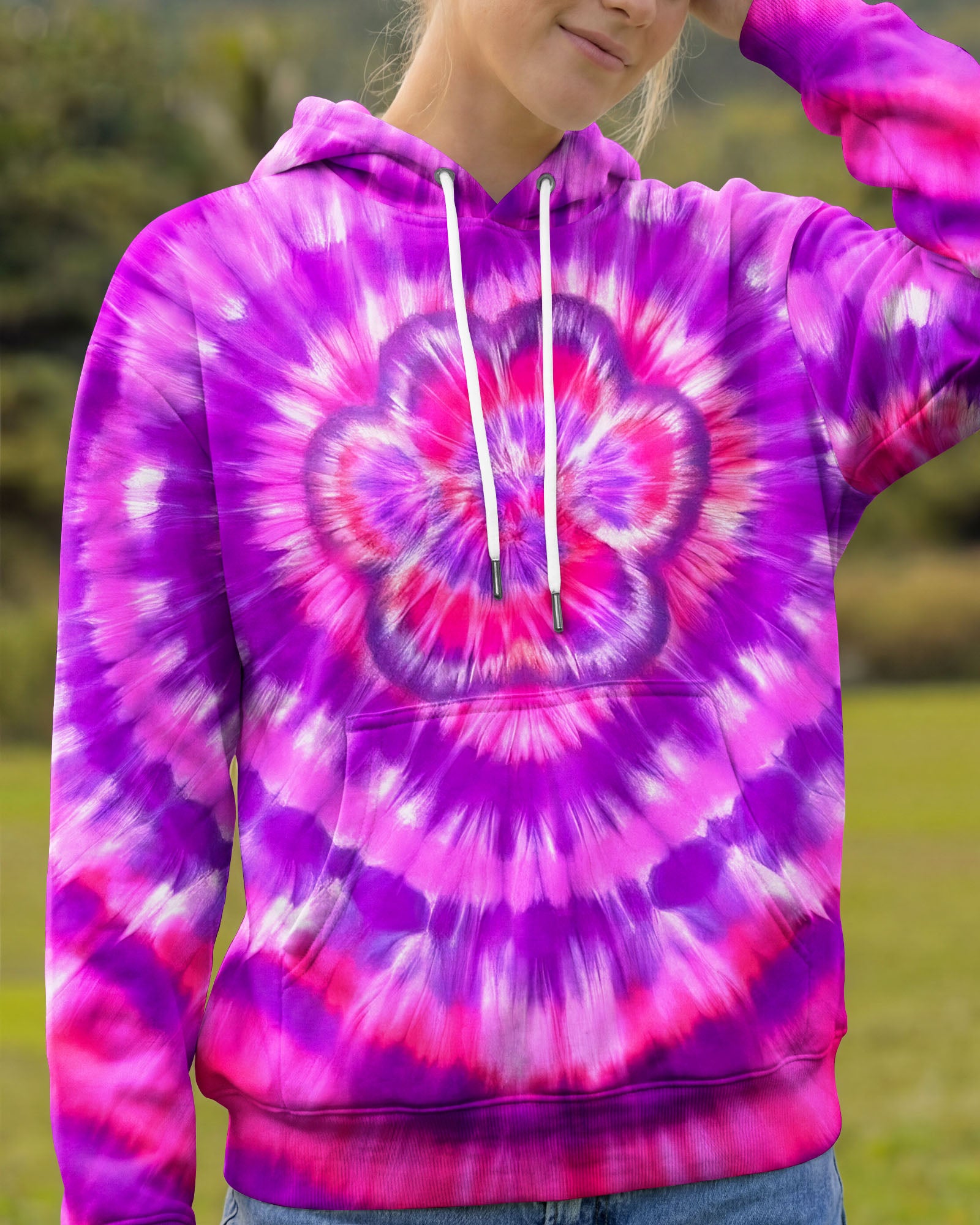 PINK AND PURPLE PAW ALL OVER PRINT - TYLN0503261
