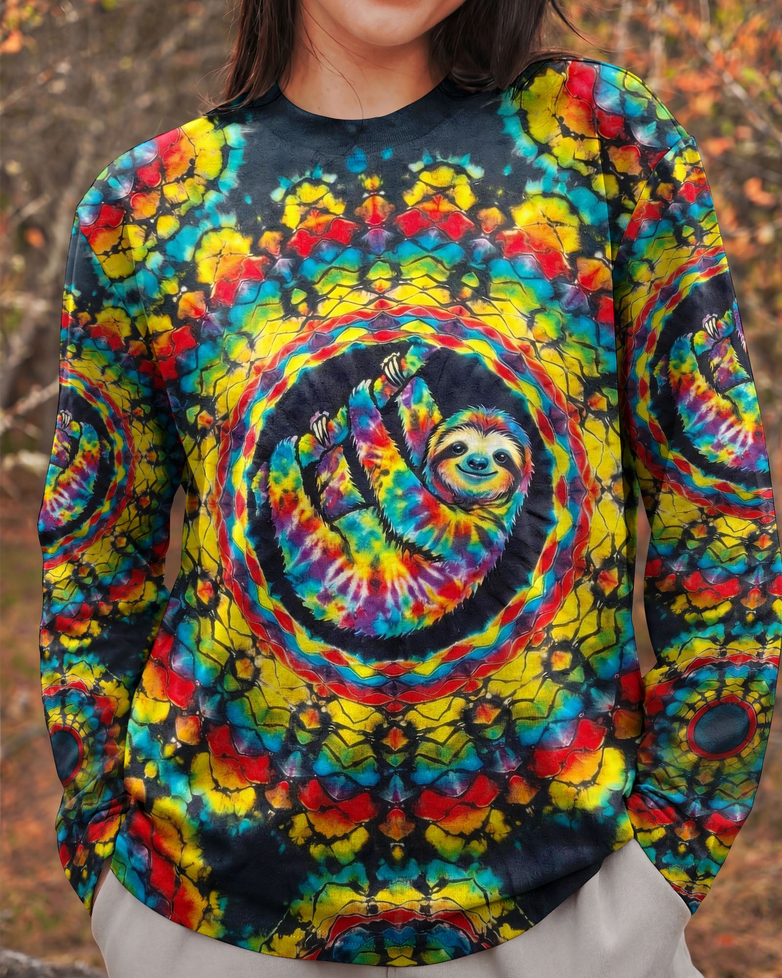 COLORFUL SLOTH ALL OVER PRINT - TYLN0704263