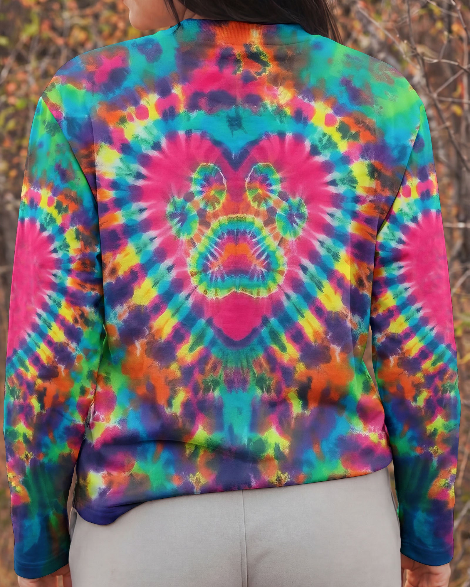 PAW HEART COLORFUL ALL OVER PRINT - TYLN0903261