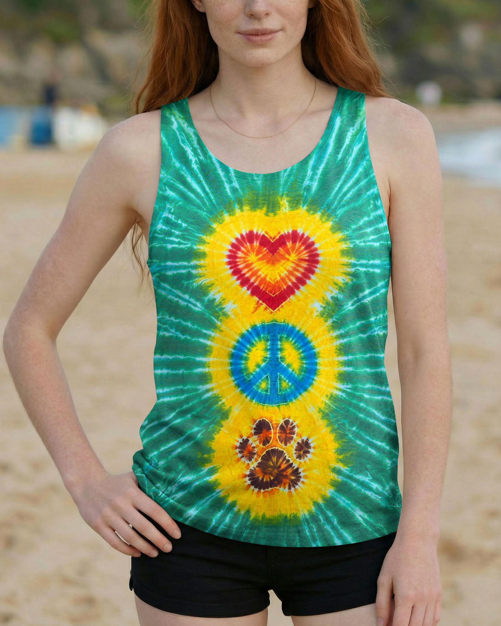 PEACE LOVE PAW ALL OVER PRINT - TYLN2204261