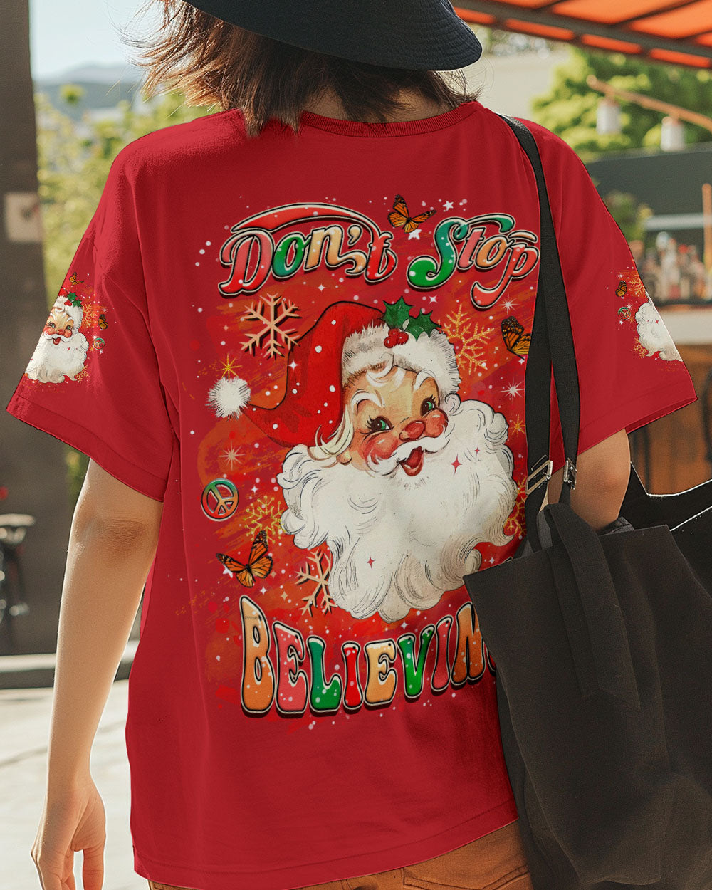 DON'T STOP BELIEVING CHRISTMAS ALL OVER PRINT - TYLT1211241