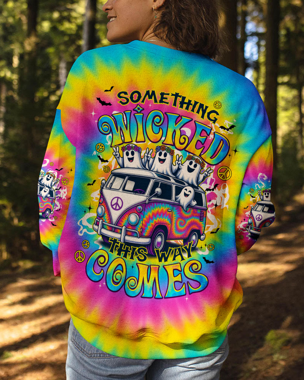 SOMETHING WICKED THIS WAY COMES HALLOWEEN TIE DYE ALL OVER PRINT - TYPQ0108253
