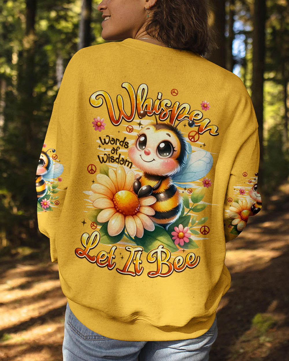 WHISPER WORDS OF WISDOM LET IT BEE ALL OVER PRINT - TYPQ0110252