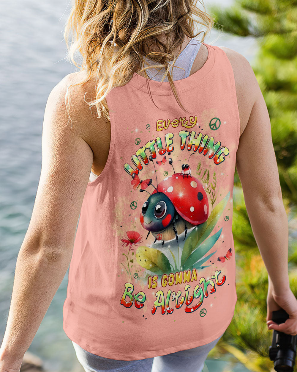 EVERY LITTLE THING IS GONNA BE ALRIGHT LADY BUG ALL OVER PRINT - TYPQ0306242