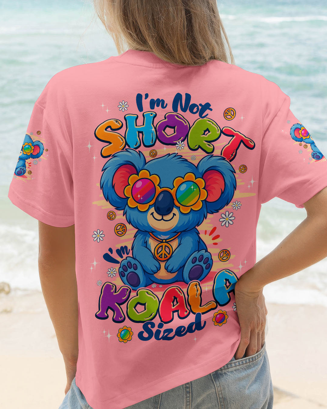 I'M NOT SHORT I'M KOALA SIZED HIPPE ALL OVER PRINT - TYPQ0408251