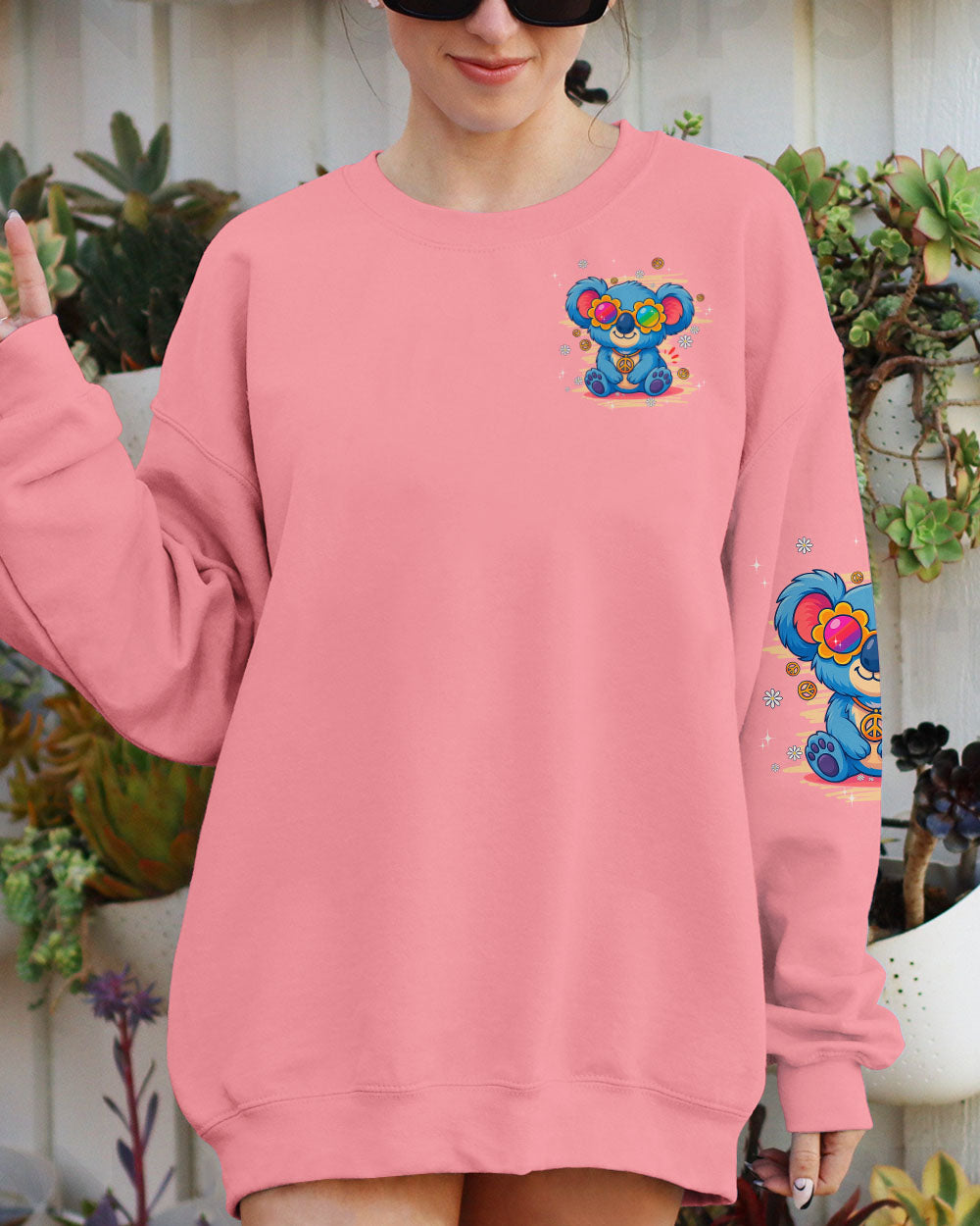 I'M NOT SHORT I'M KOALA SIZED HIPPE ALL OVER PRINT - TYPQ0408251