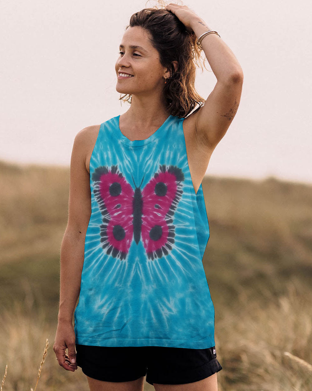 BUTTERFLY TIE DYE ALL OVER PRINT - TYPQ0412252
