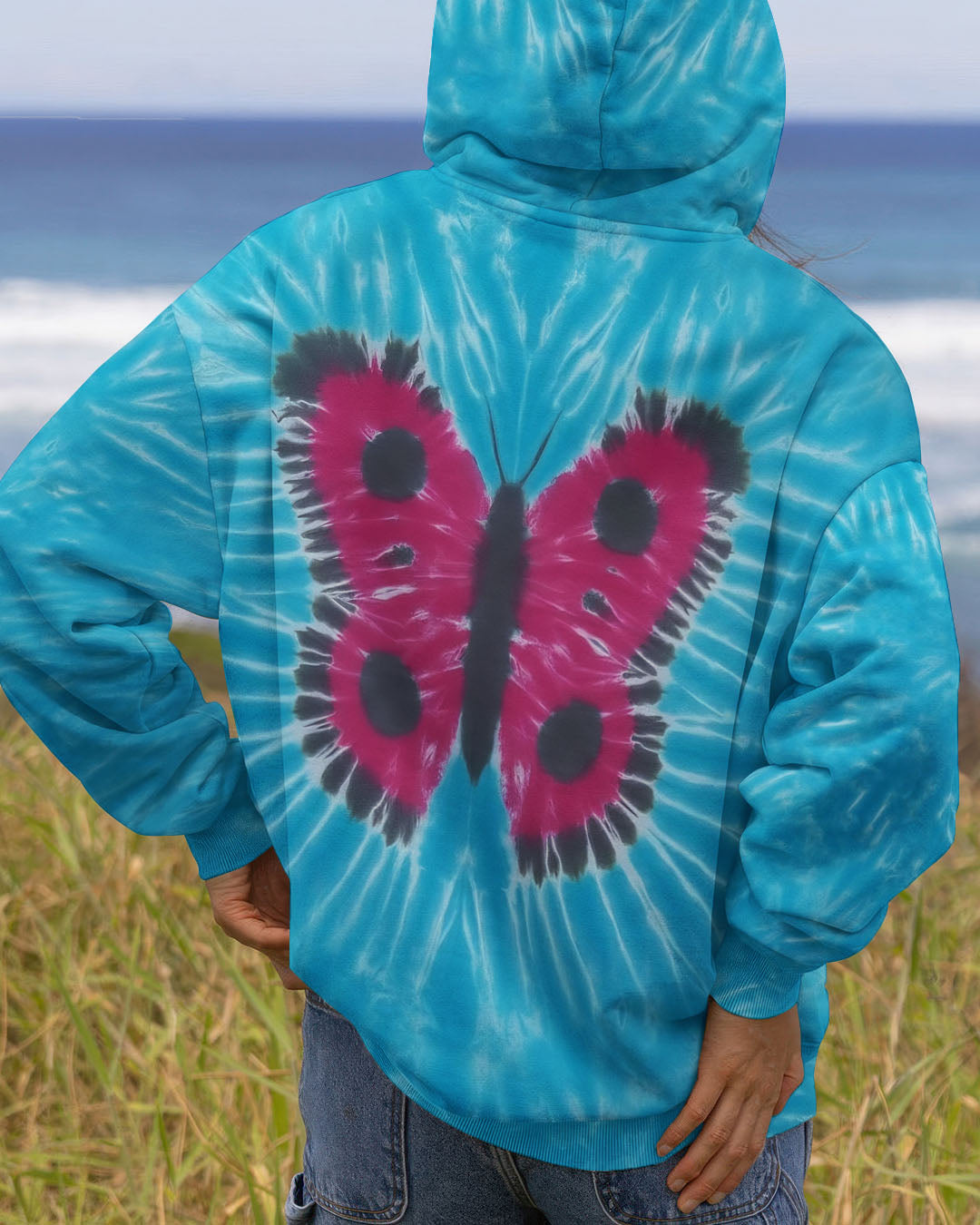 BUTTERFLY TIE DYE ALL OVER PRINT - TYPQ0412252