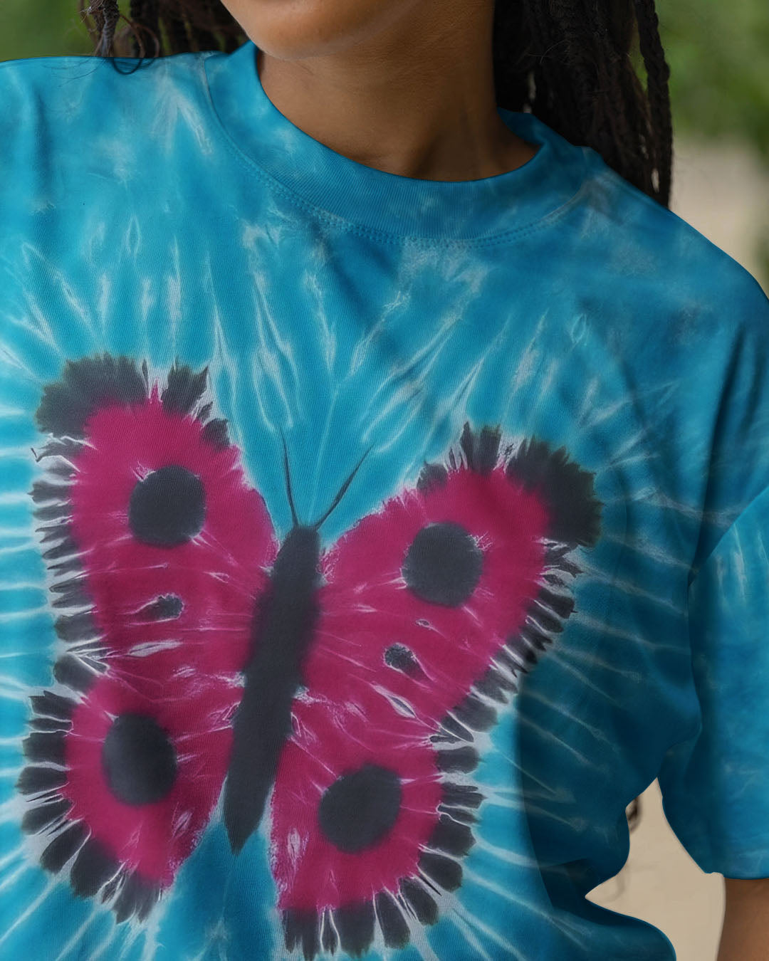 BUTTERFLY TIE DYE ALL OVER PRINT - TYPQ0412252