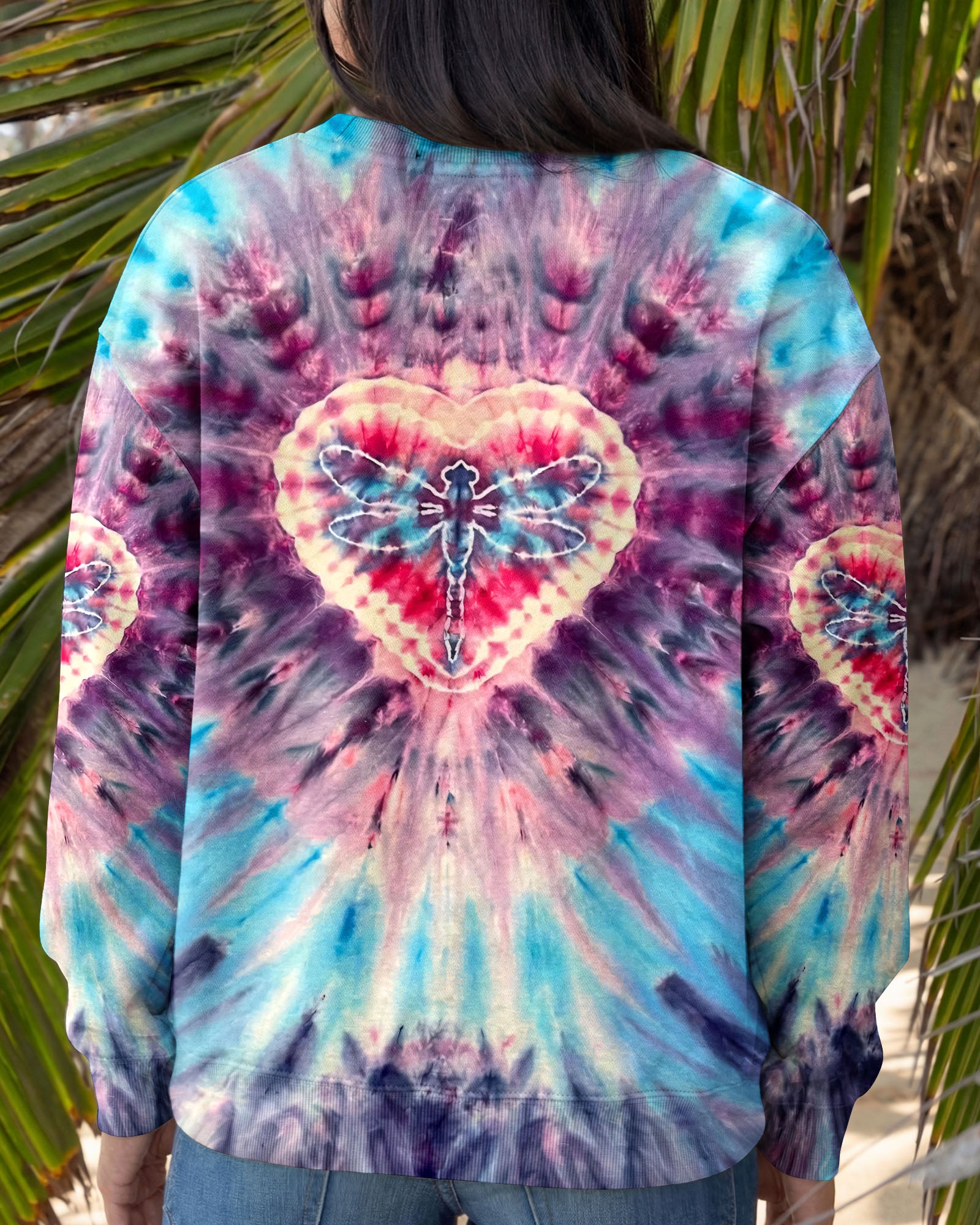 DREAMY DRAGONFLY HEART ALL OVER PRINT - TYPQ0804262