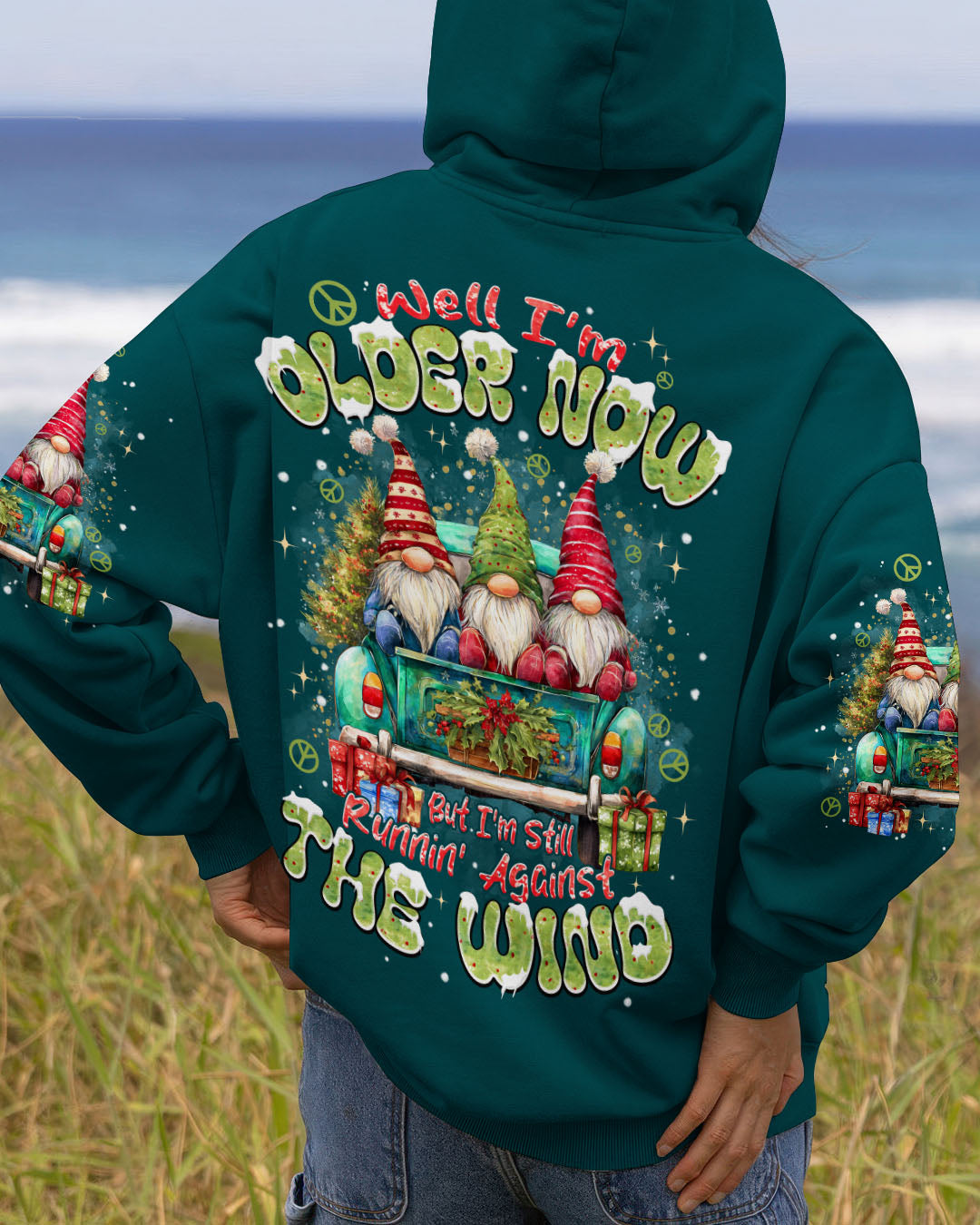 RUNNING AGAINST THE WIND GNOMIES CHRISTMAS ALL OVER PRINT - TYPQ0810252