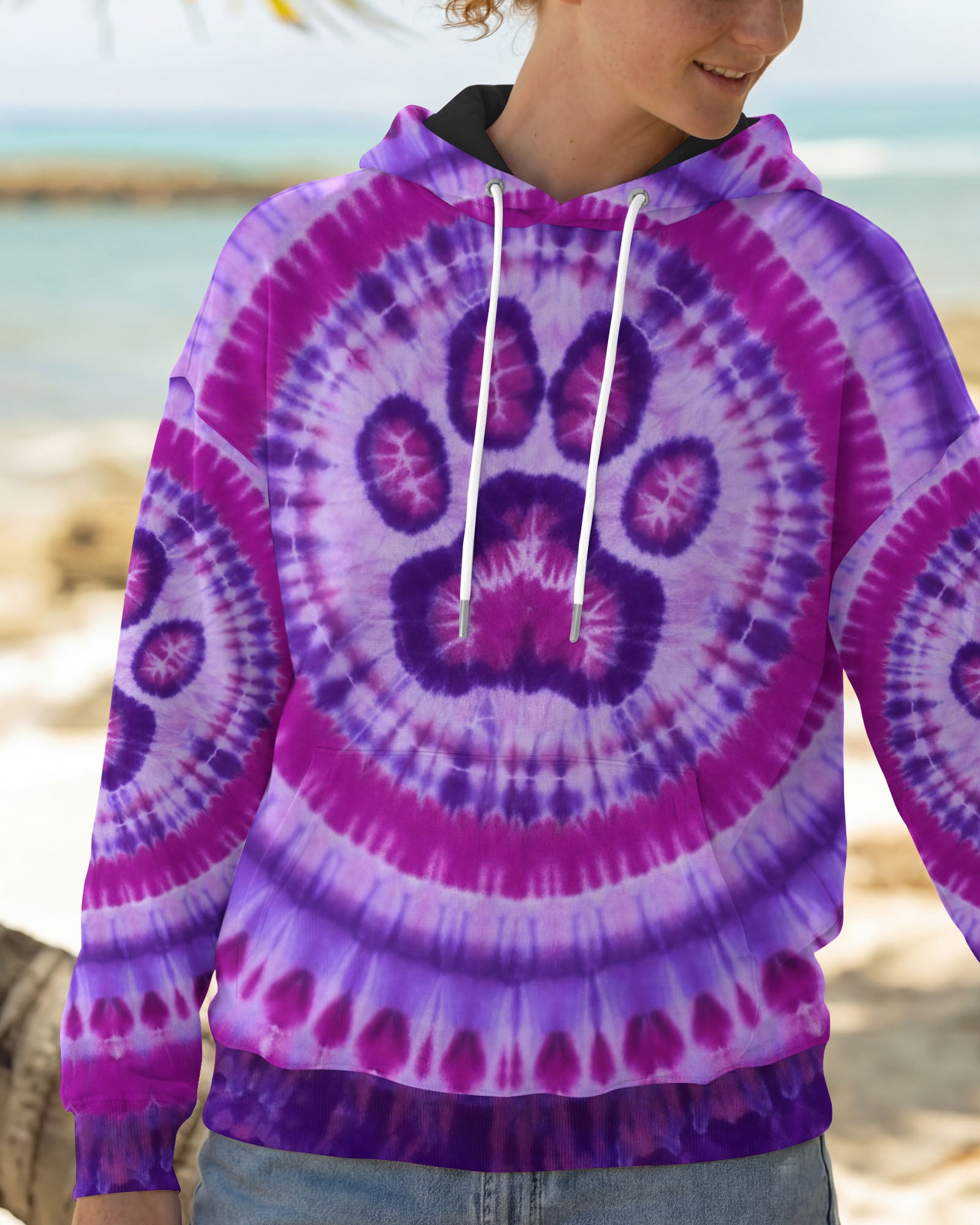 PURPLE PAW AURA ALL OVER PRINT - TYPQ1401261