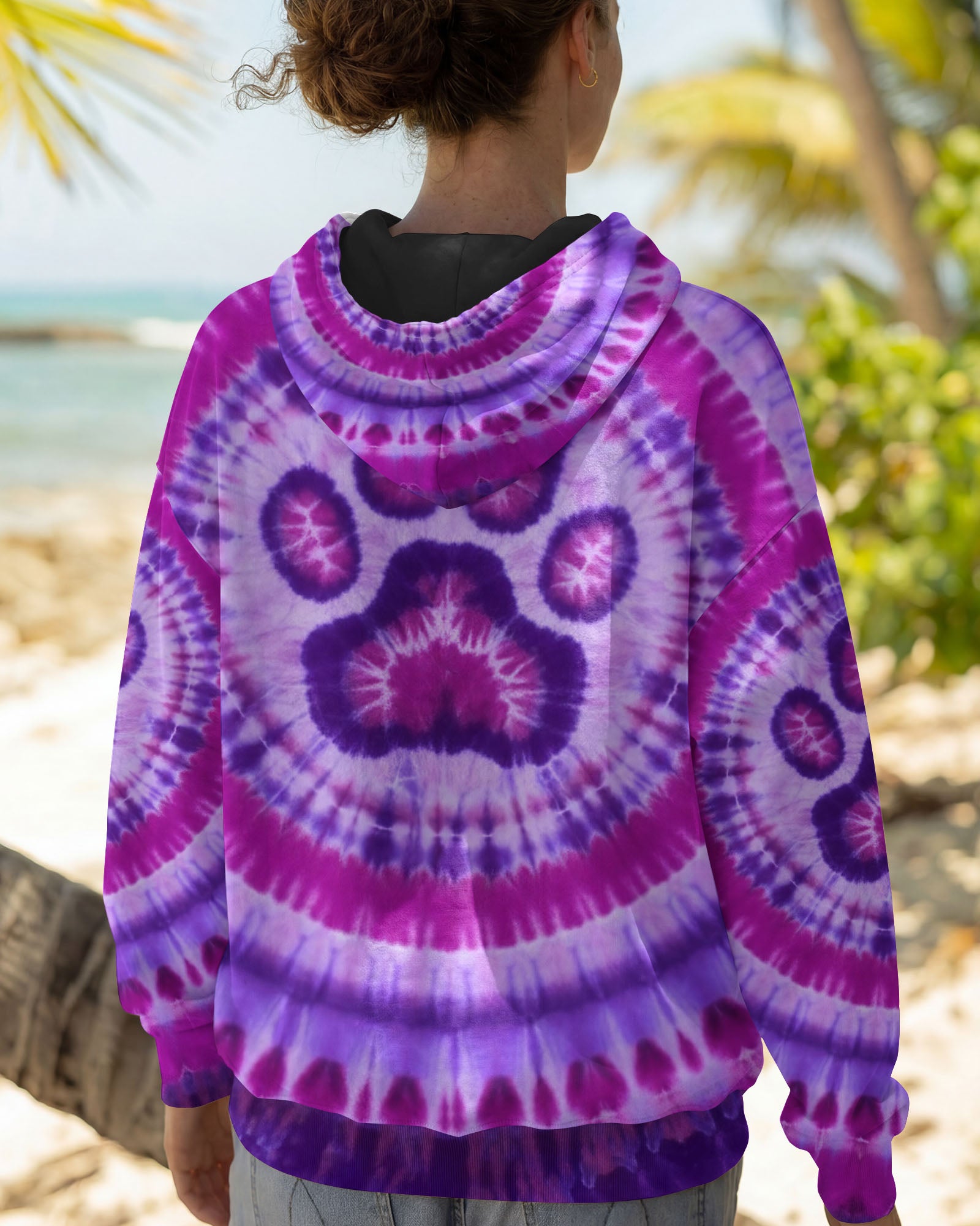 PURPLE PAW AURA ALL OVER PRINT - TYPQ1401261