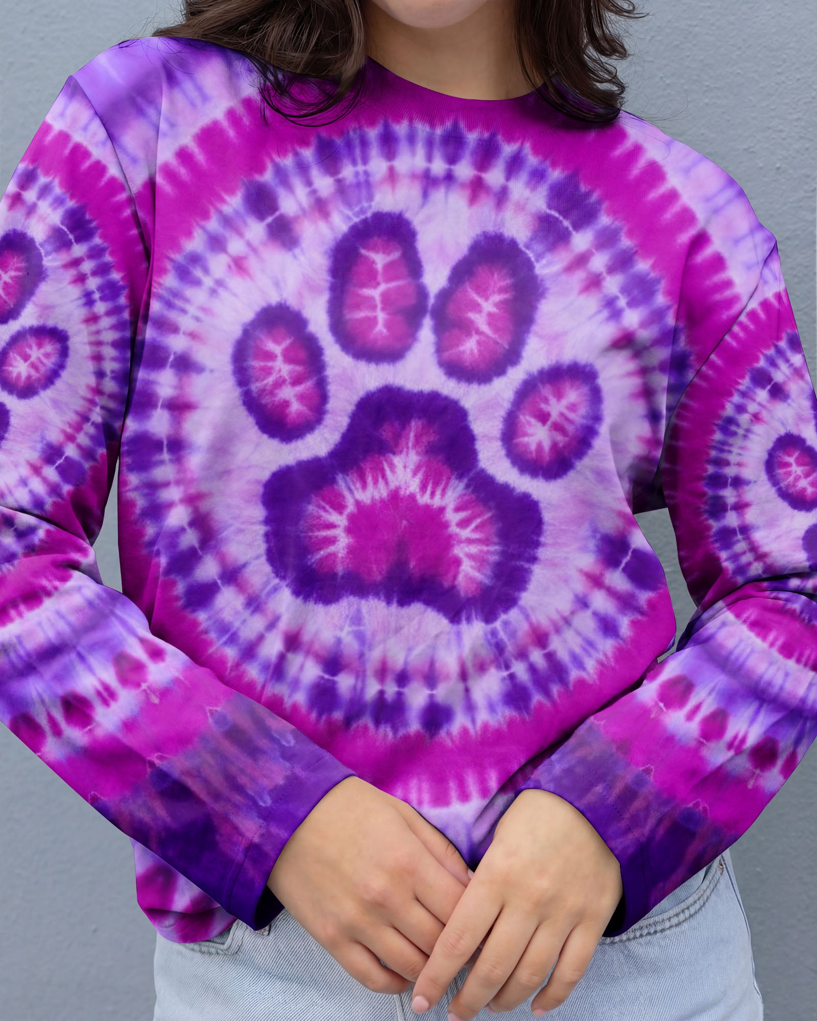 PURPLE PAW AURA ALL OVER PRINT - TYPQ1401261