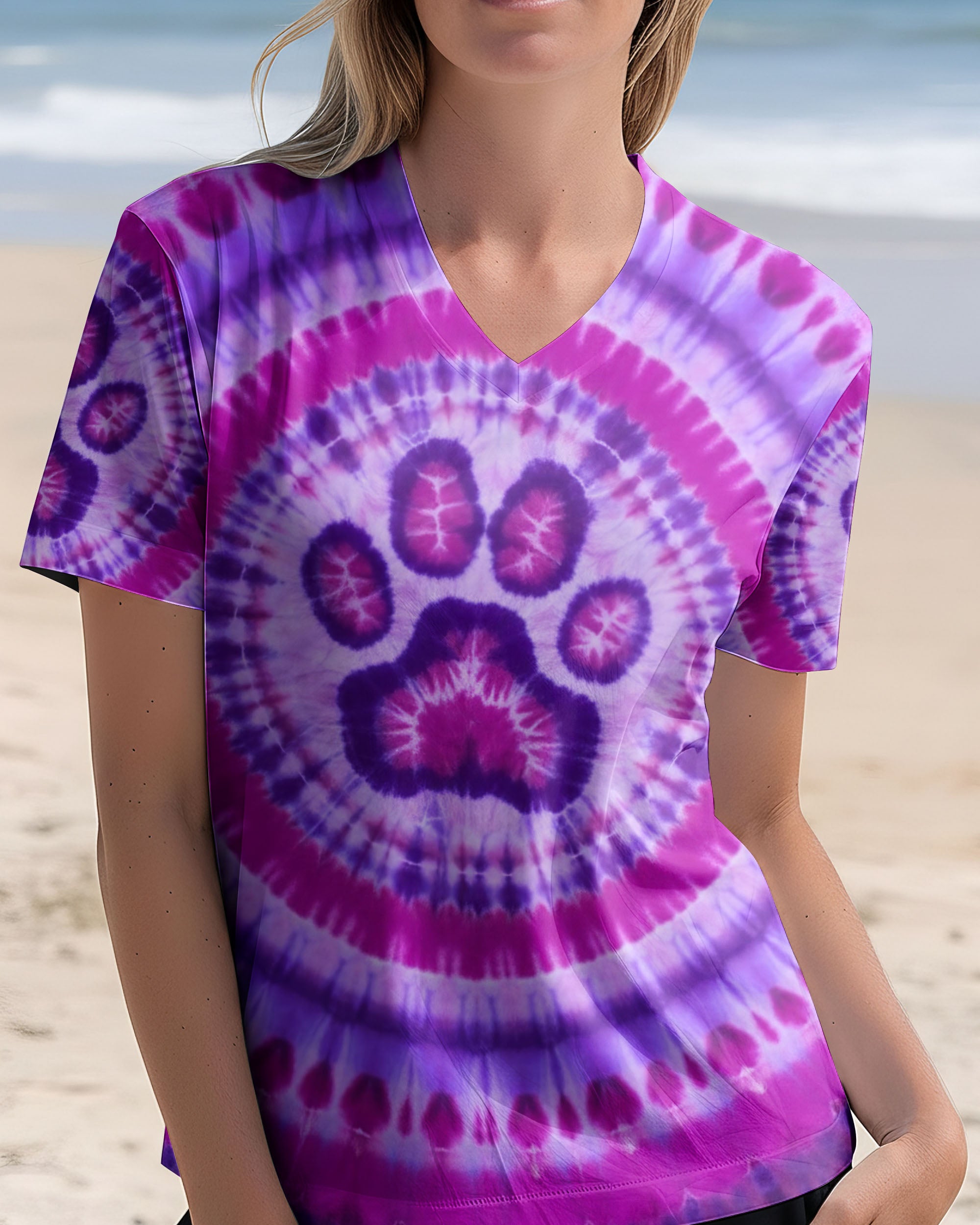 PURPLE PAW AURA ALL OVER PRINT - TYPQ1401261