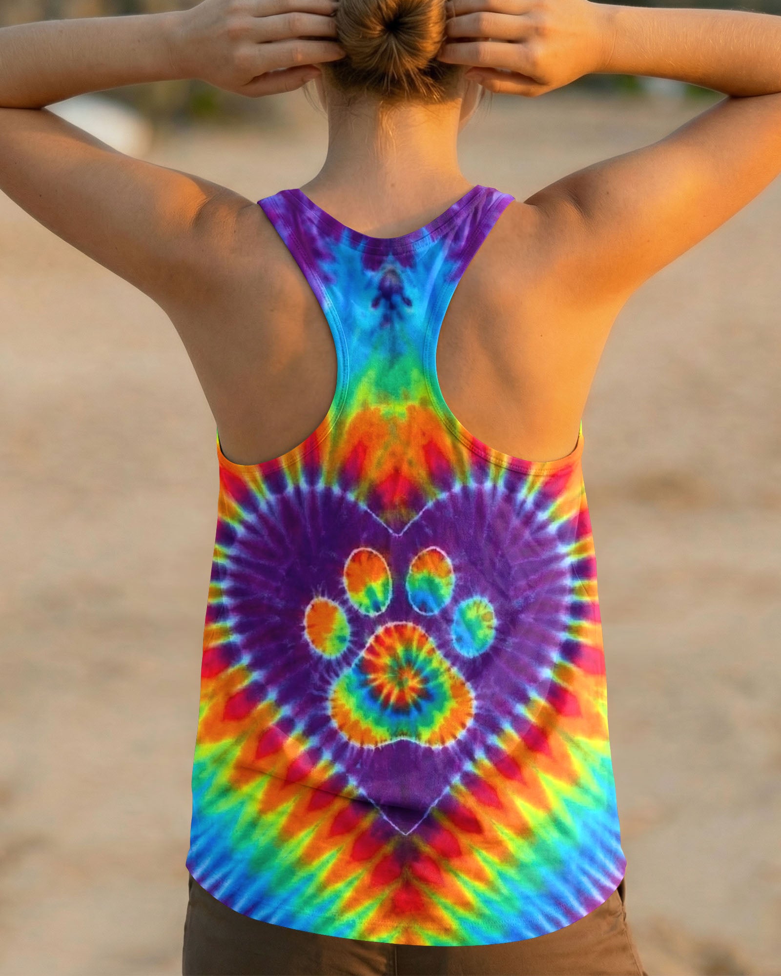 COSMIC PAW HEART ALL OVER PRINT - TYPQ1603262