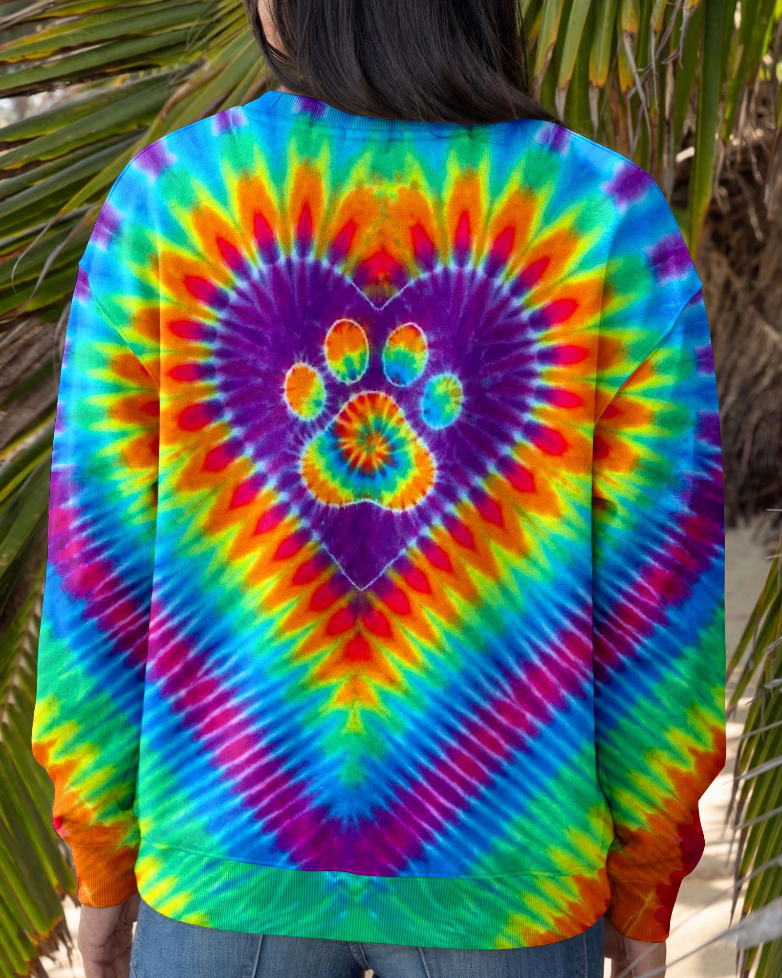 COSMIC PAW HEART ALL OVER PRINT - TYPQ1603262