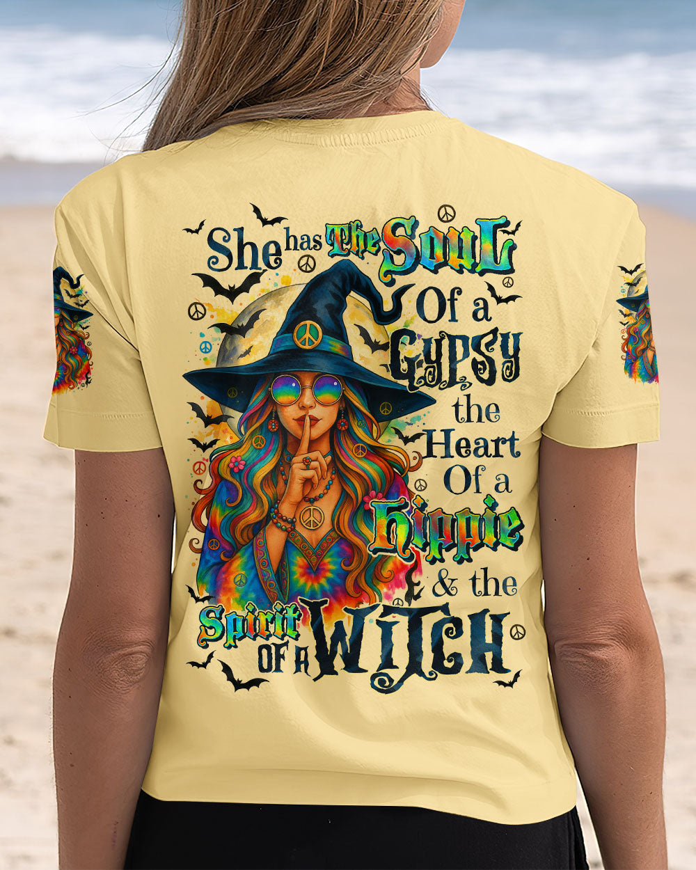SPIRIT OF A WITCH HALLOWEEN HIPPIE ALL OVER PRINT - TYPQ1706252