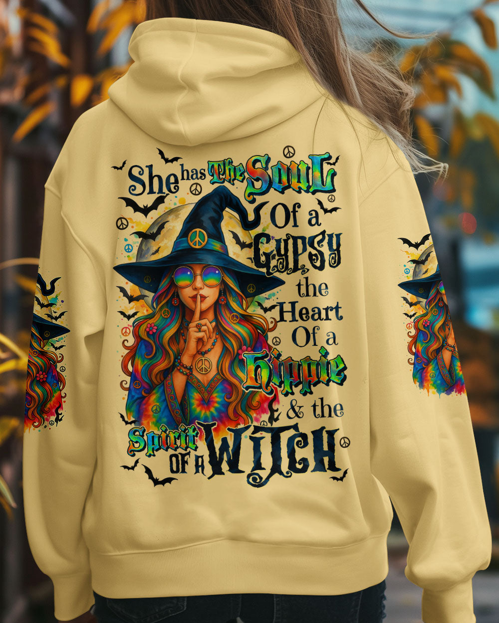 SPIRIT OF A WITCH HALLOWEEN HIPPIE ALL OVER PRINT - TYPQ1706252