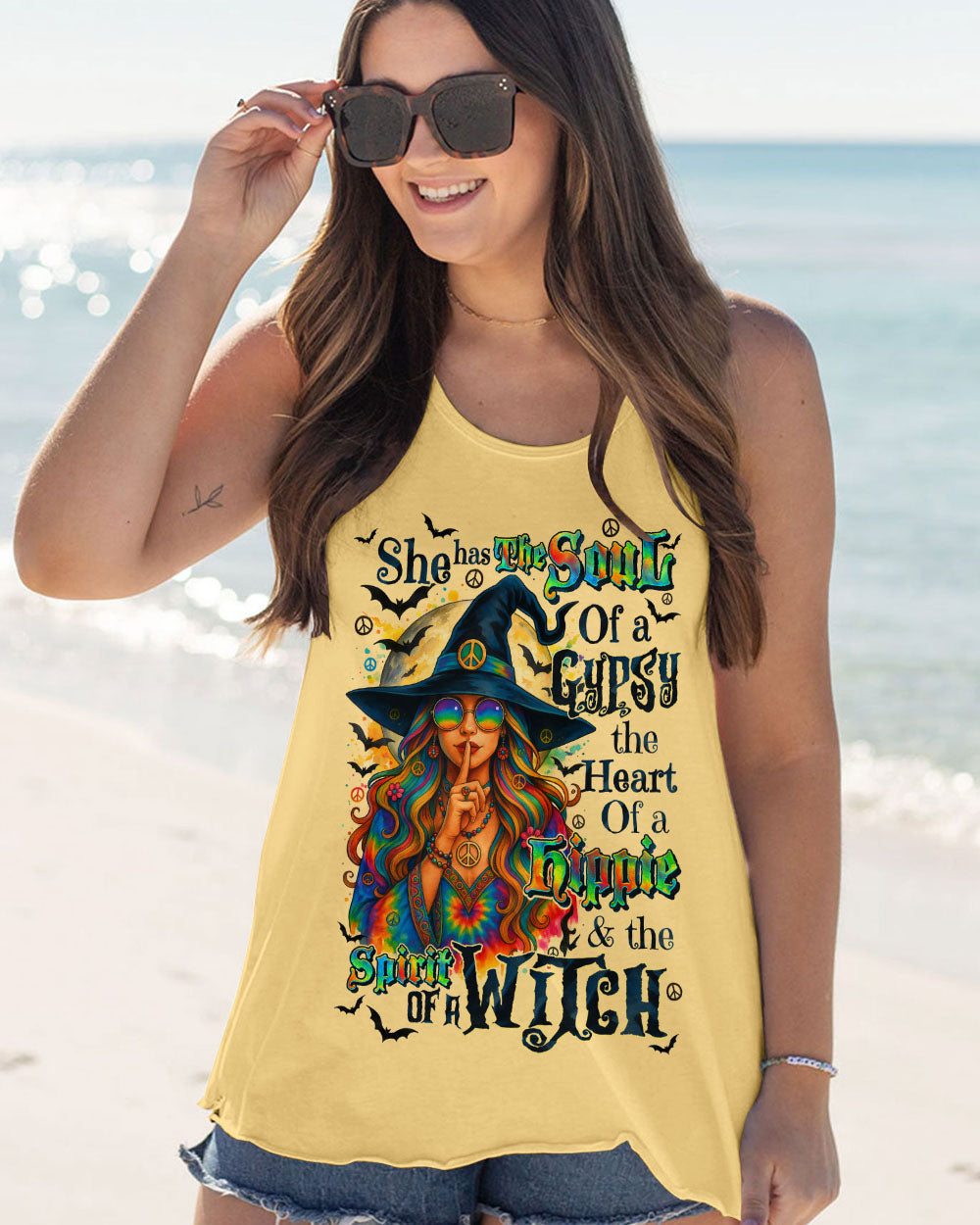 SPIRIT OF A WITCH HALLOWEEN HIPPIE ALL OVER PRINT - TYPQ1706252