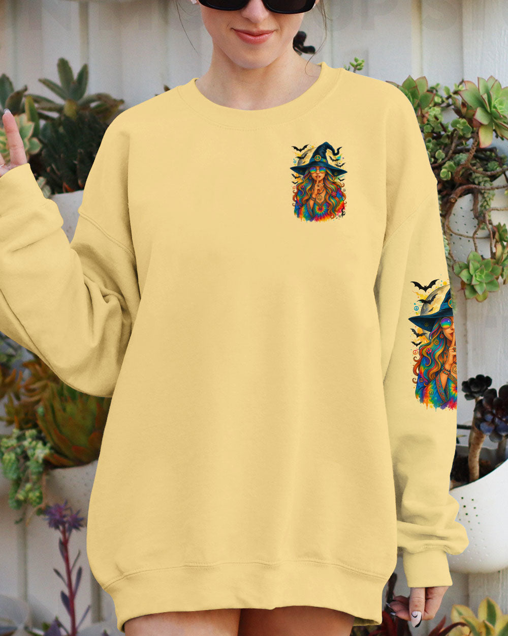 SPIRIT OF A WITCH HALLOWEEN HIPPIE ALL OVER PRINT - TYPQ1706252