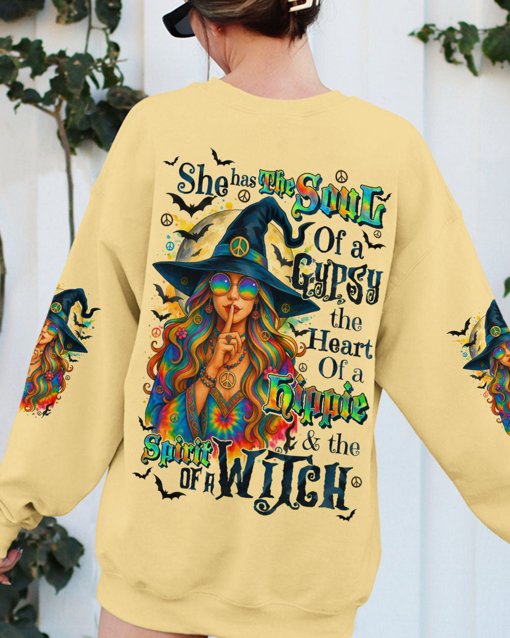 SPIRIT OF A WITCH HALLOWEEN HIPPIE ALL OVER PRINT - TYPQ1706252