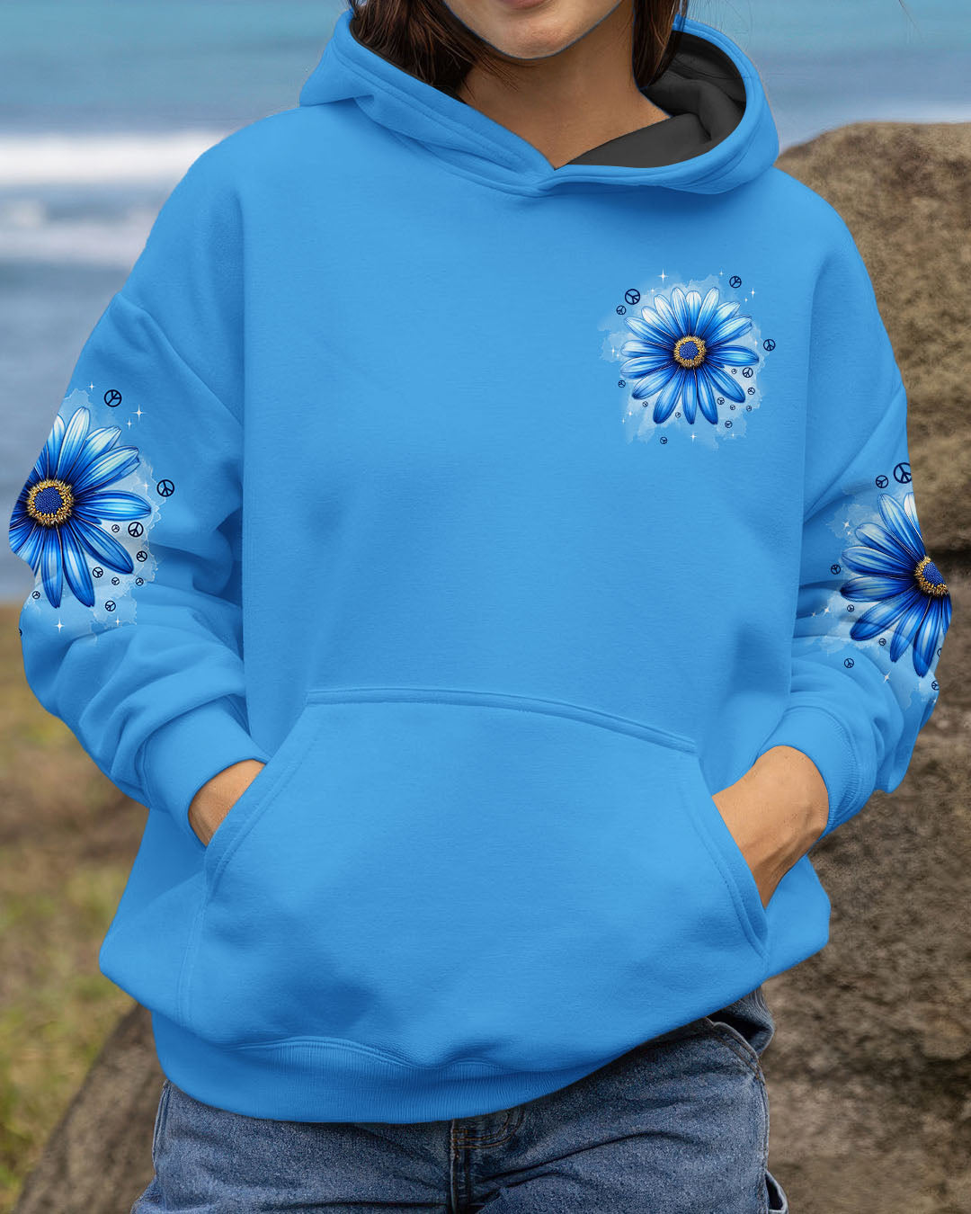 IN A WORLD WHERE YOU CAN BE ANYTHING BE KIND FLOWER ALL OVER PRINT - TYPQ1710251