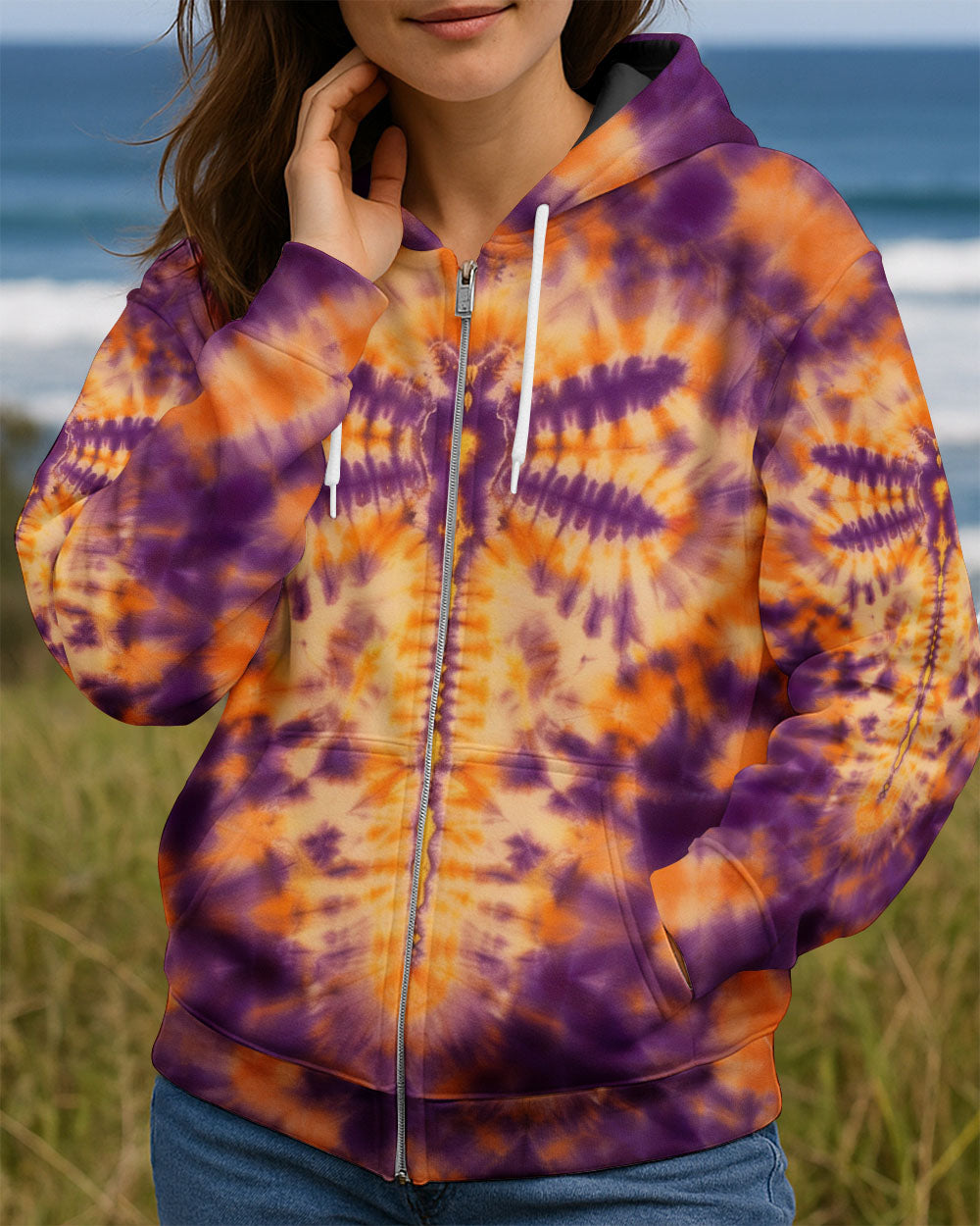 DRAGONFLY TIE DYE COLORFUL ALL OVER PRINT - TYPQ1712251