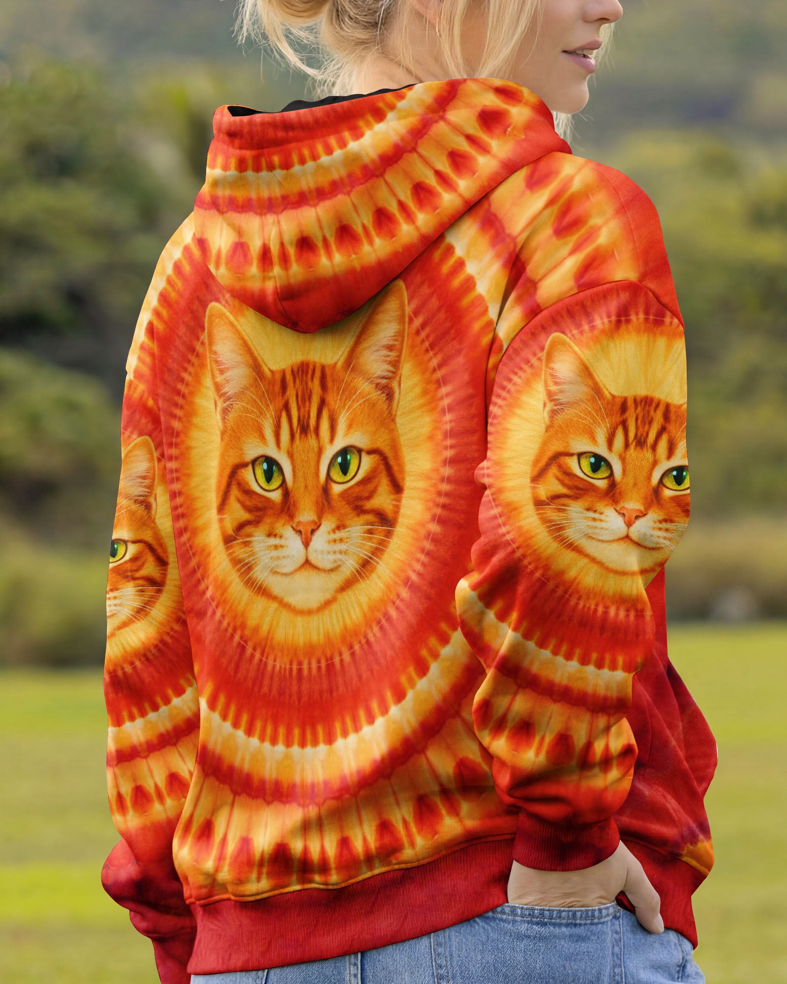 SOLAR CAT ALL OVER PRINT - TYPQ1901261