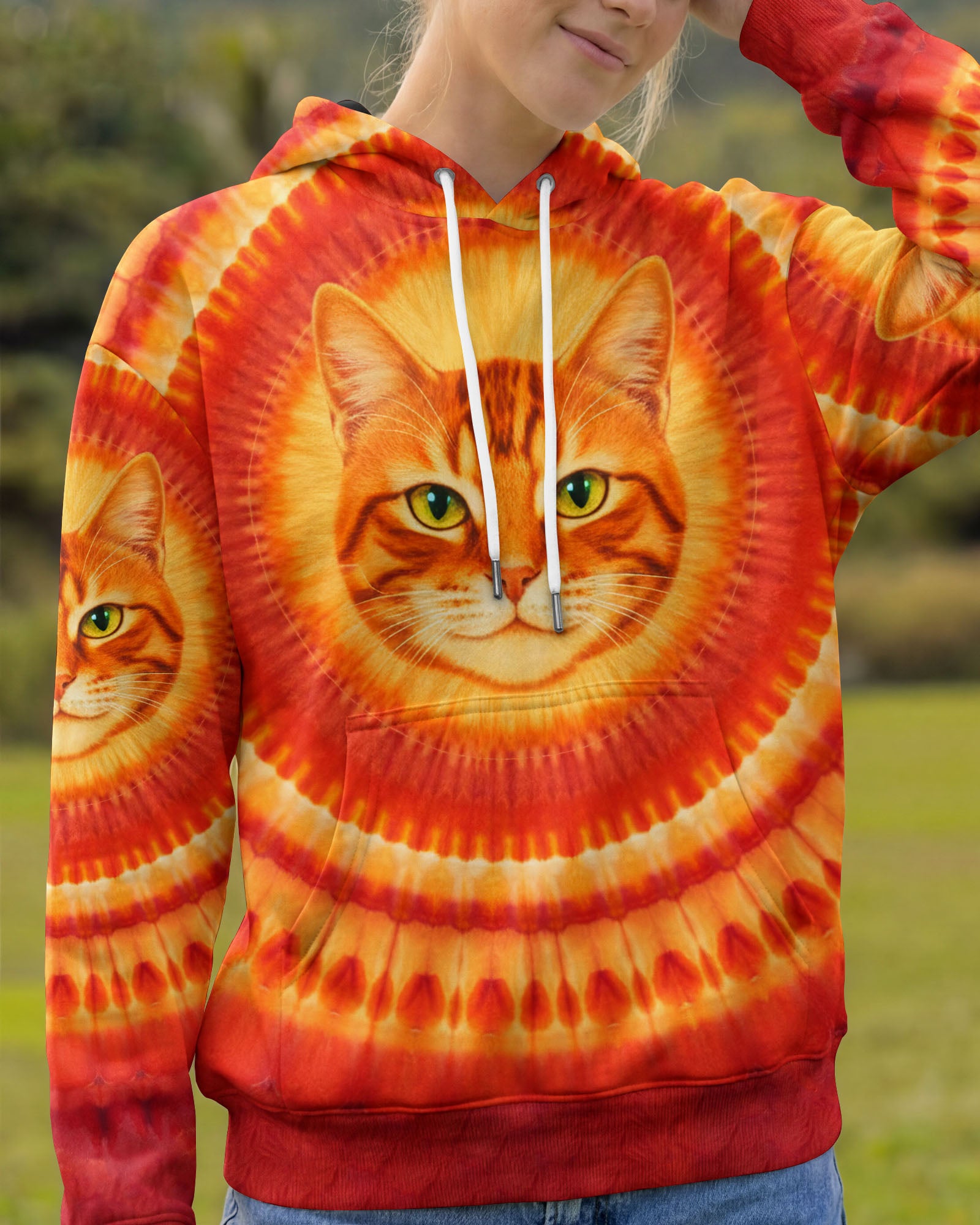 SOLAR CAT ALL OVER PRINT - TYPQ1901261