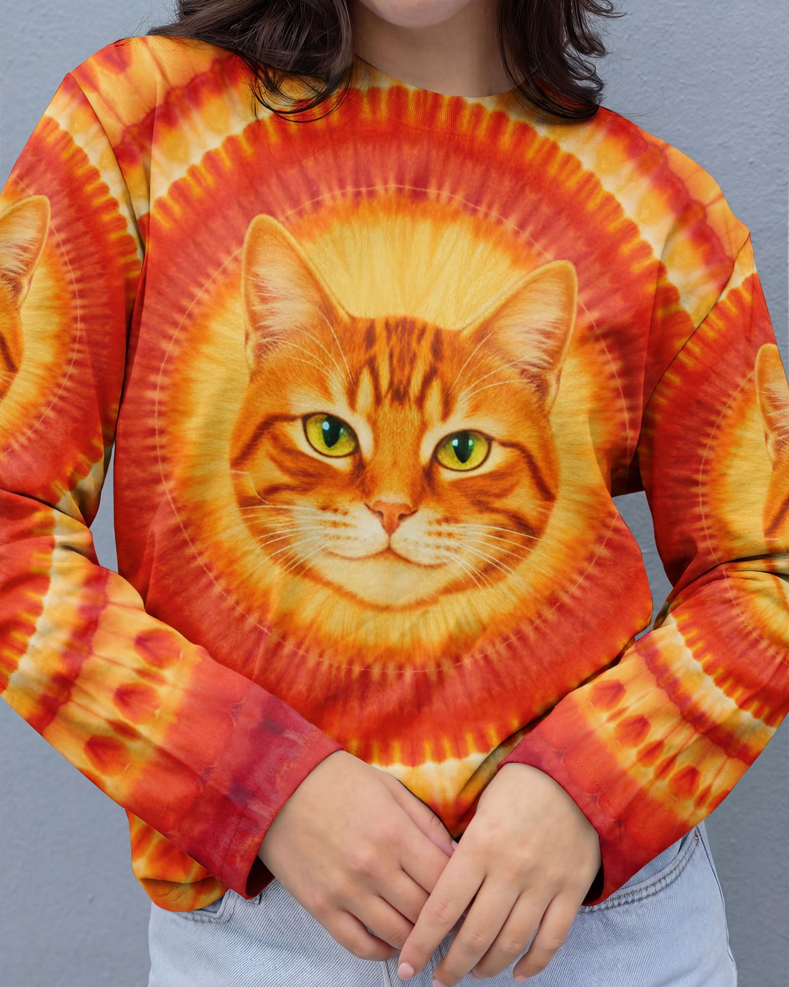 SOLAR CAT ALL OVER PRINT - TYPQ1901261