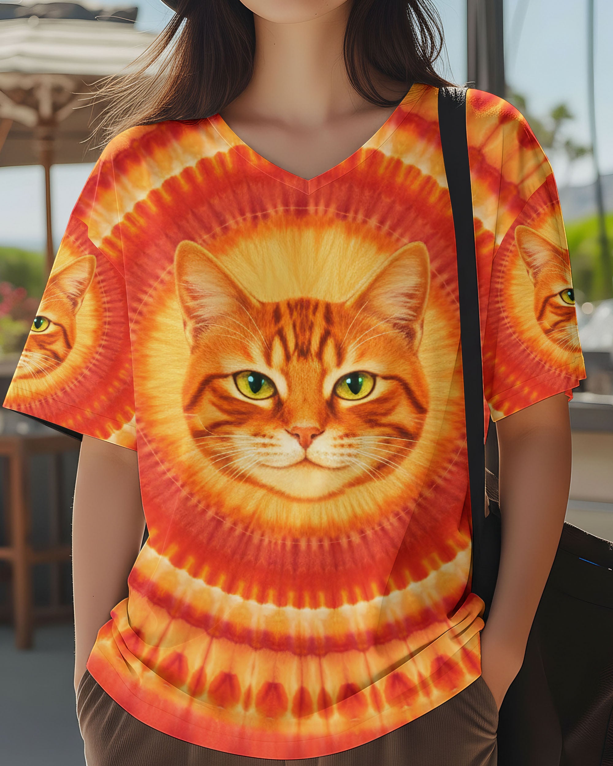 SOLAR CAT ALL OVER PRINT - TYPQ1901261