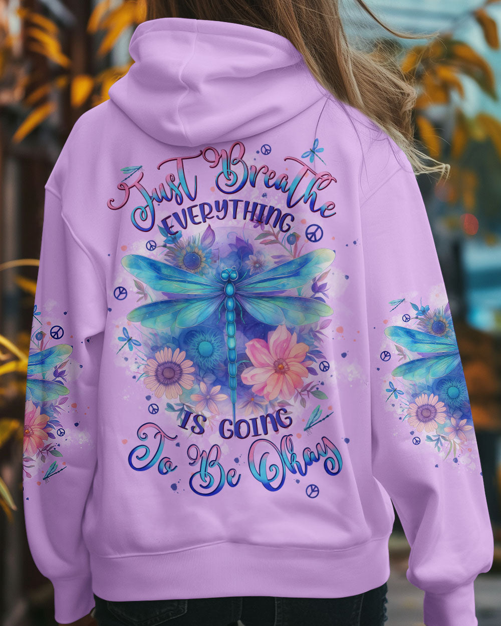 JUST BREATHE DRAGONFLY ALL OVER PRINT - TYPQ1906252