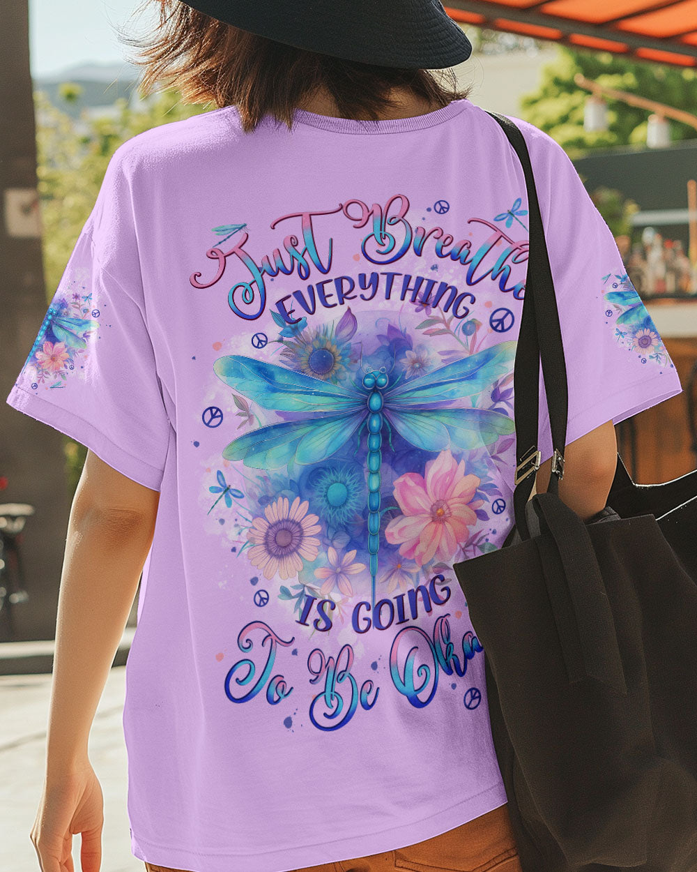 JUST BREATHE DRAGONFLY ALL OVER PRINT - TYPQ1906252