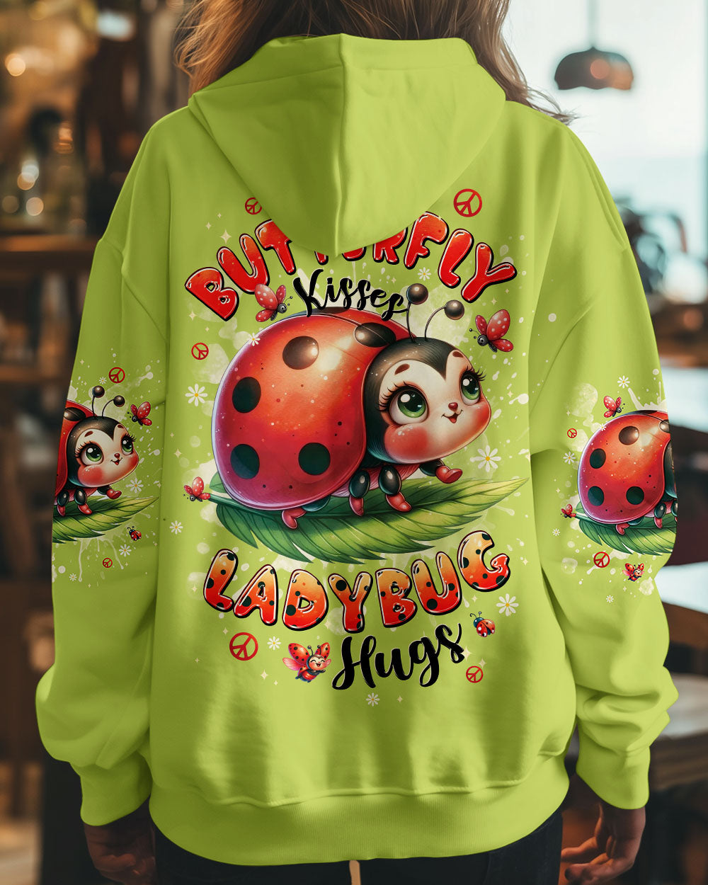 BUTTERFLY KISSES LADYBUG HUGS ALL OVER PRINT - TYPQ1906253