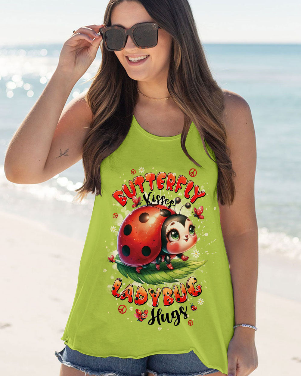 BUTTERFLY KISSES LADYBUG HUGS ALL OVER PRINT - TYPQ1906253