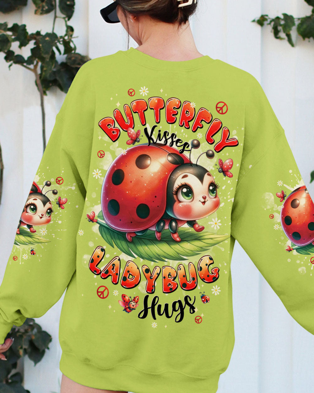 BUTTERFLY KISSES LADYBUG HUGS ALL OVER PRINT - TYPQ1906253