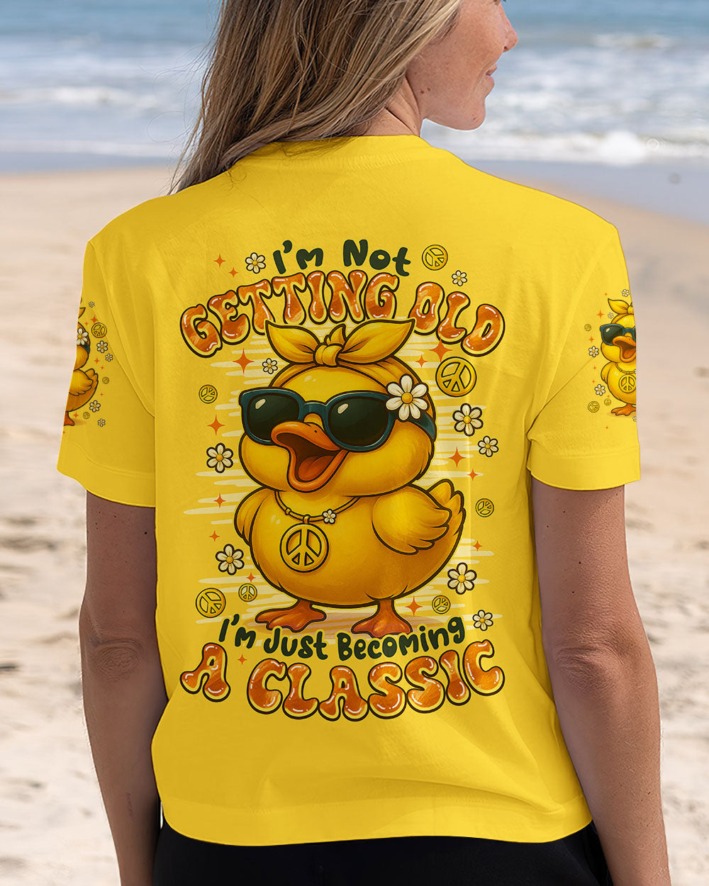 I'M NOT GETTING OLD DUCK ALL OVER PRINT - TYPQ2009251