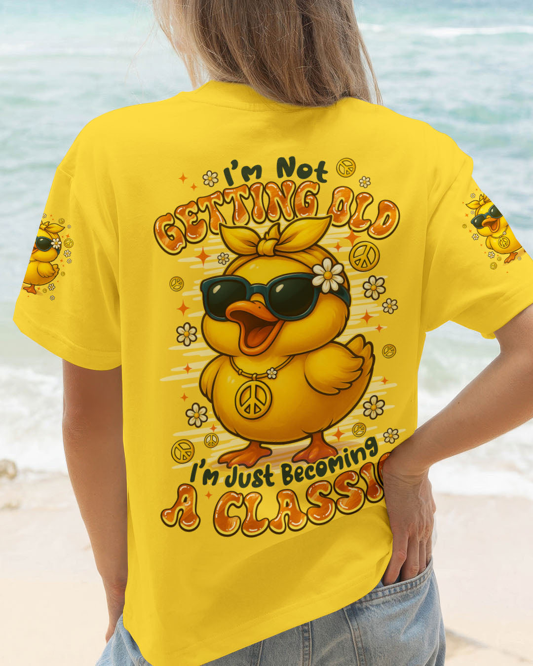 I'M NOT GETTING OLD DUCK ALL OVER PRINT - TYPQ2009251