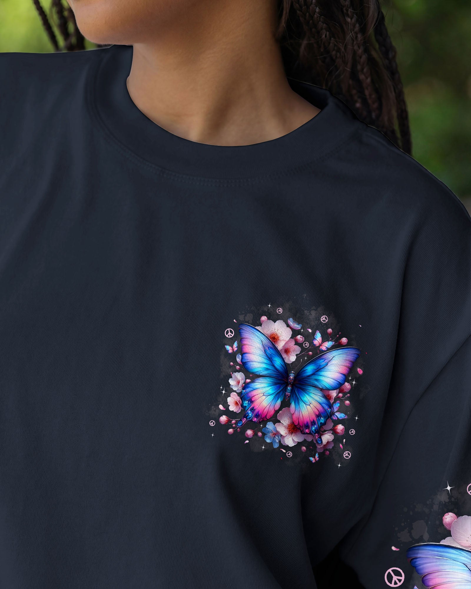 JUST BREATHE BUTTERFLY ALL OVER PRINT - TYPQ2201262