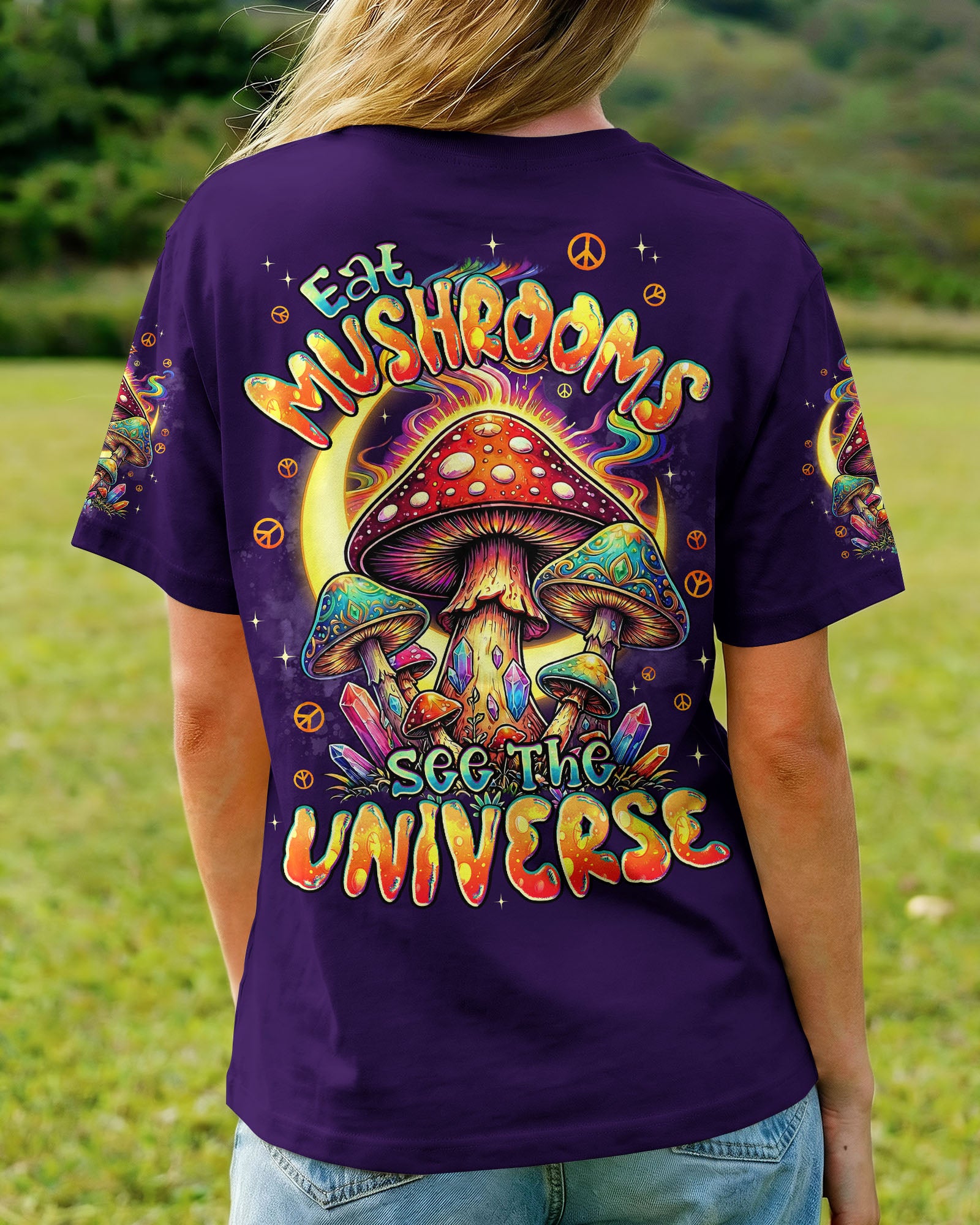 EAT MUSHROOMS SEE THE UNIVERSE ALL OVER PRINT - TYPQ2402261