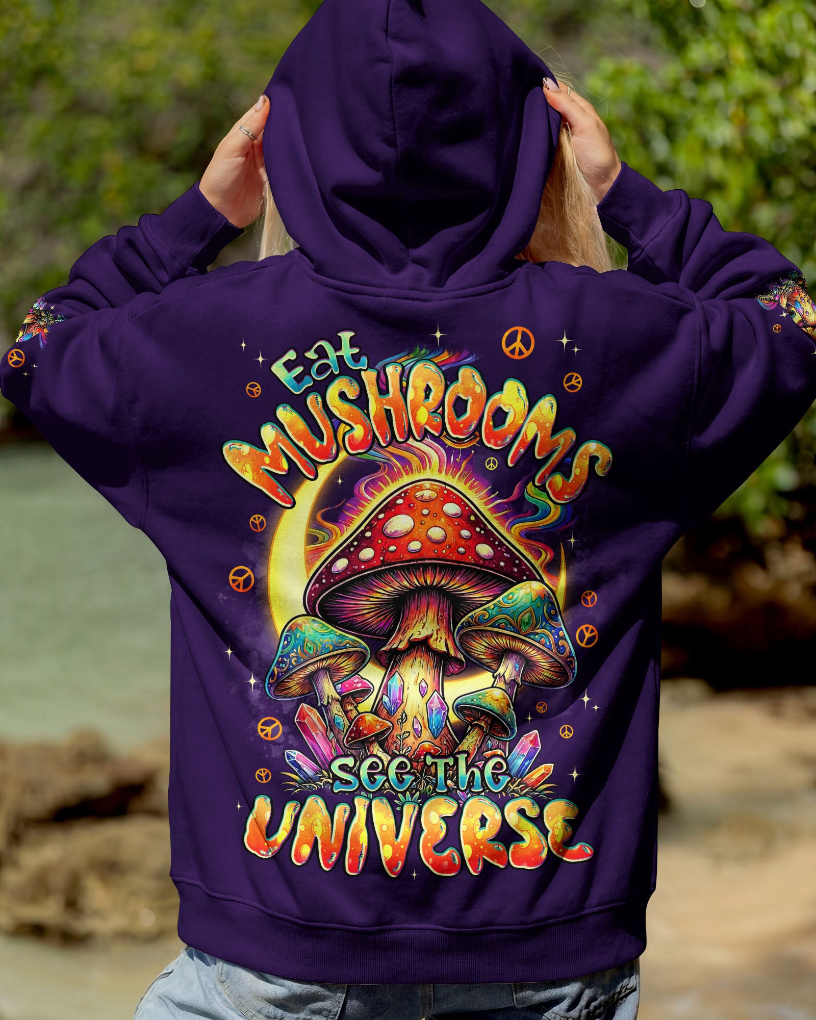 EAT MUSHROOMS SEE THE UNIVERSE ALL OVER PRINT - TYPQ2402261