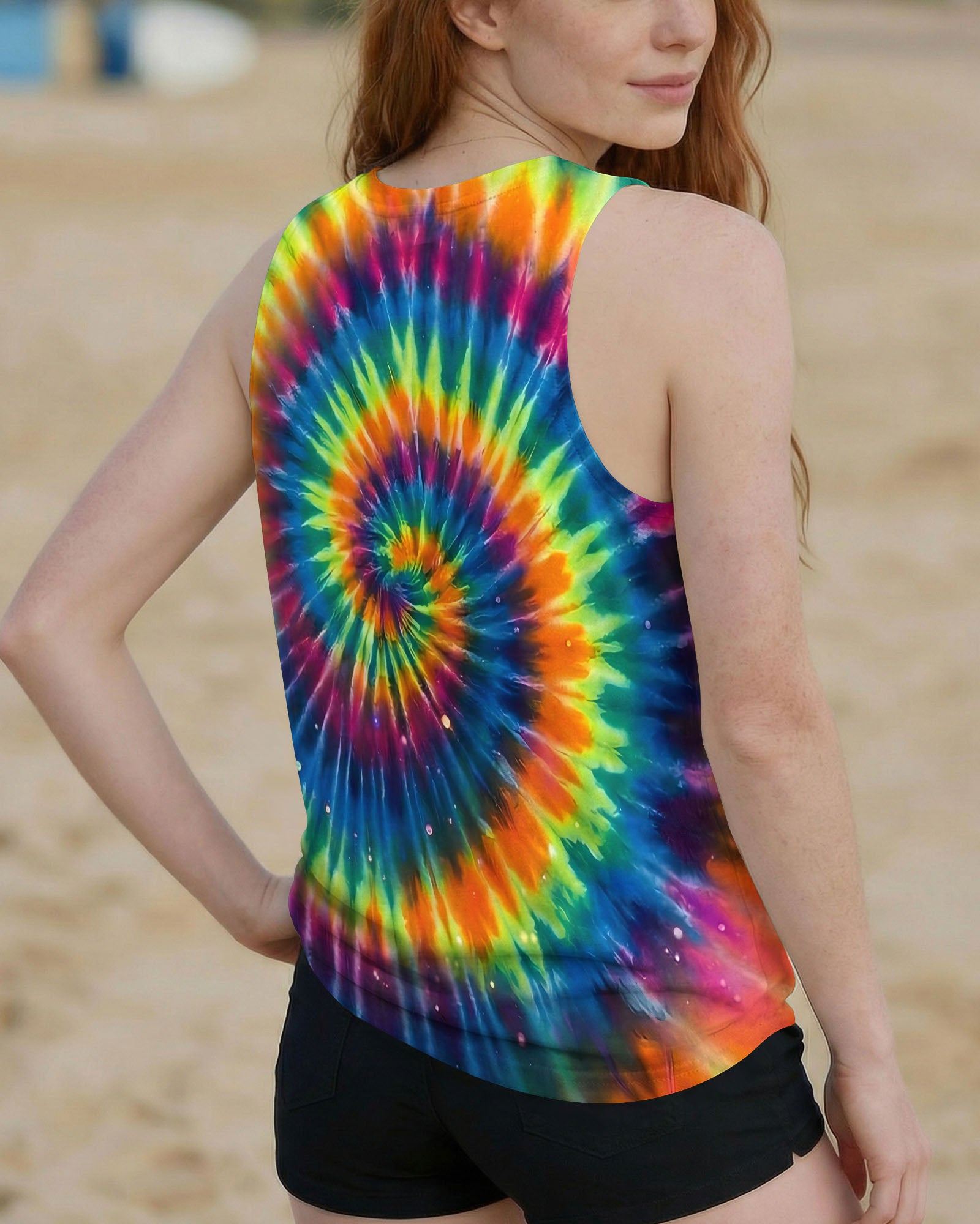 COLORFUL CAT ALL OVER PRINT - TYPQ2402262